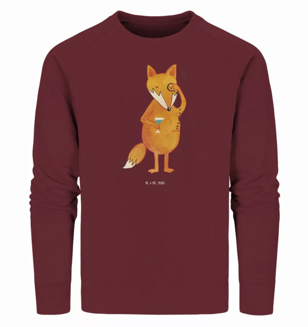 Mr. & Mrs. Panda Longpullover Größe M Fuchs Lord - Burgundy - Geschenk, Coc günstig online kaufen