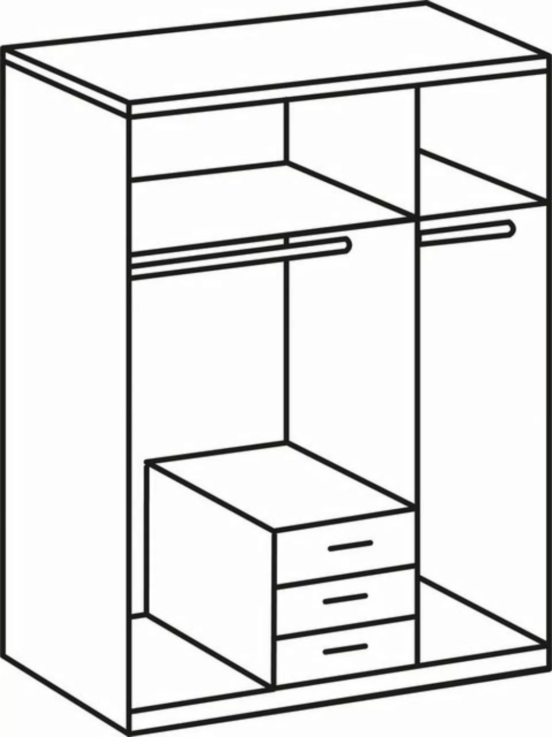 Wimex Kleiderschrank "Nadja" günstig online kaufen