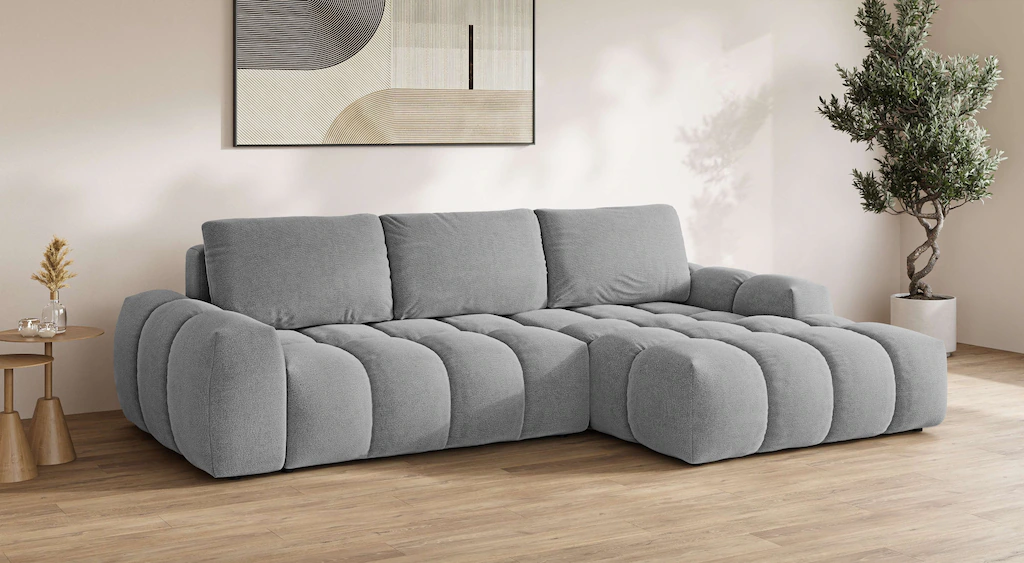 INOSIGN Ecksofa "AZITA klein optionale Schlafsofa mit Bettkasten, B/T/H: 27 günstig online kaufen