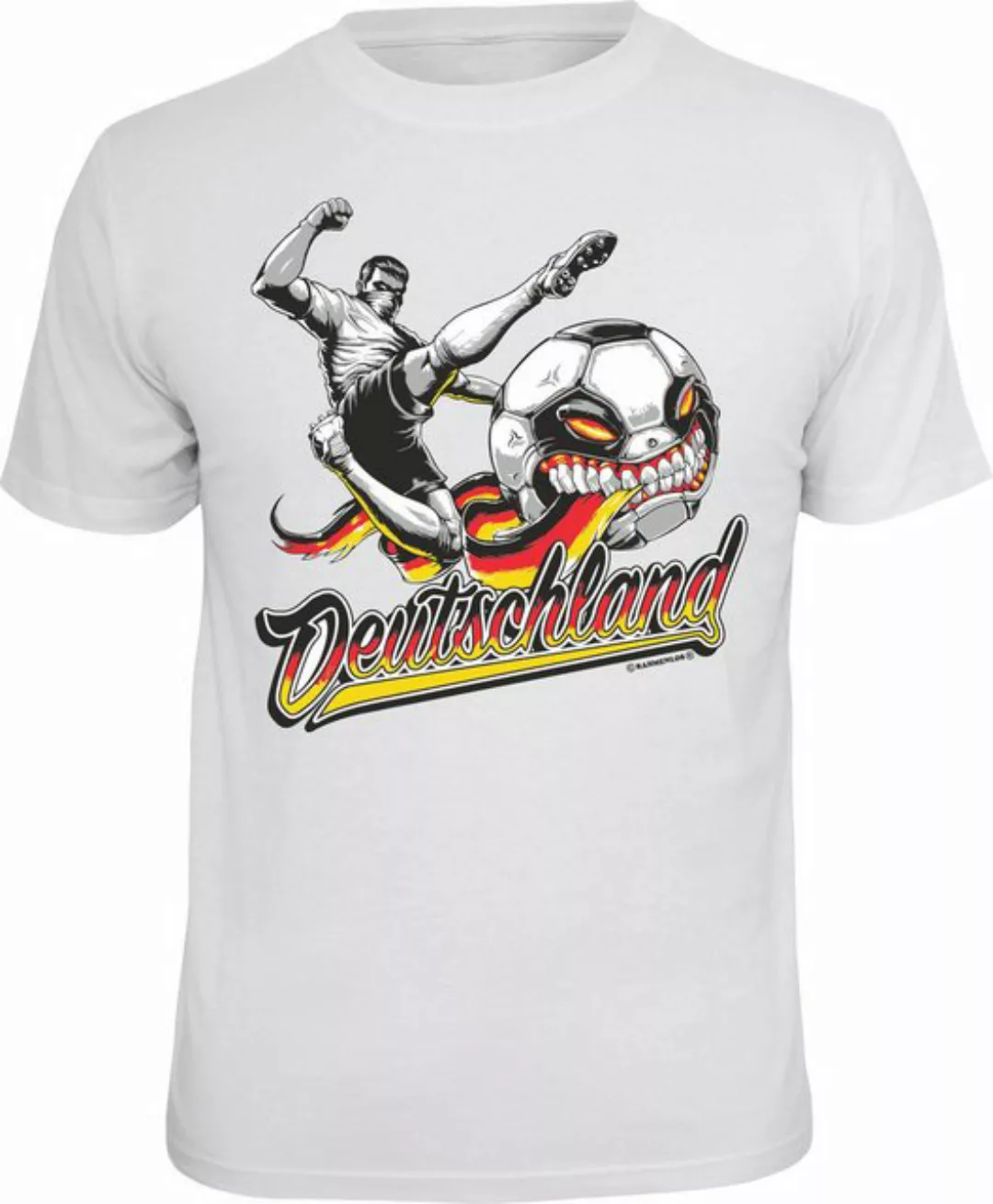 RAHMENLOS® T-Shirt für Fußballfans zu Sportereignissen: Deutschland günstig online kaufen