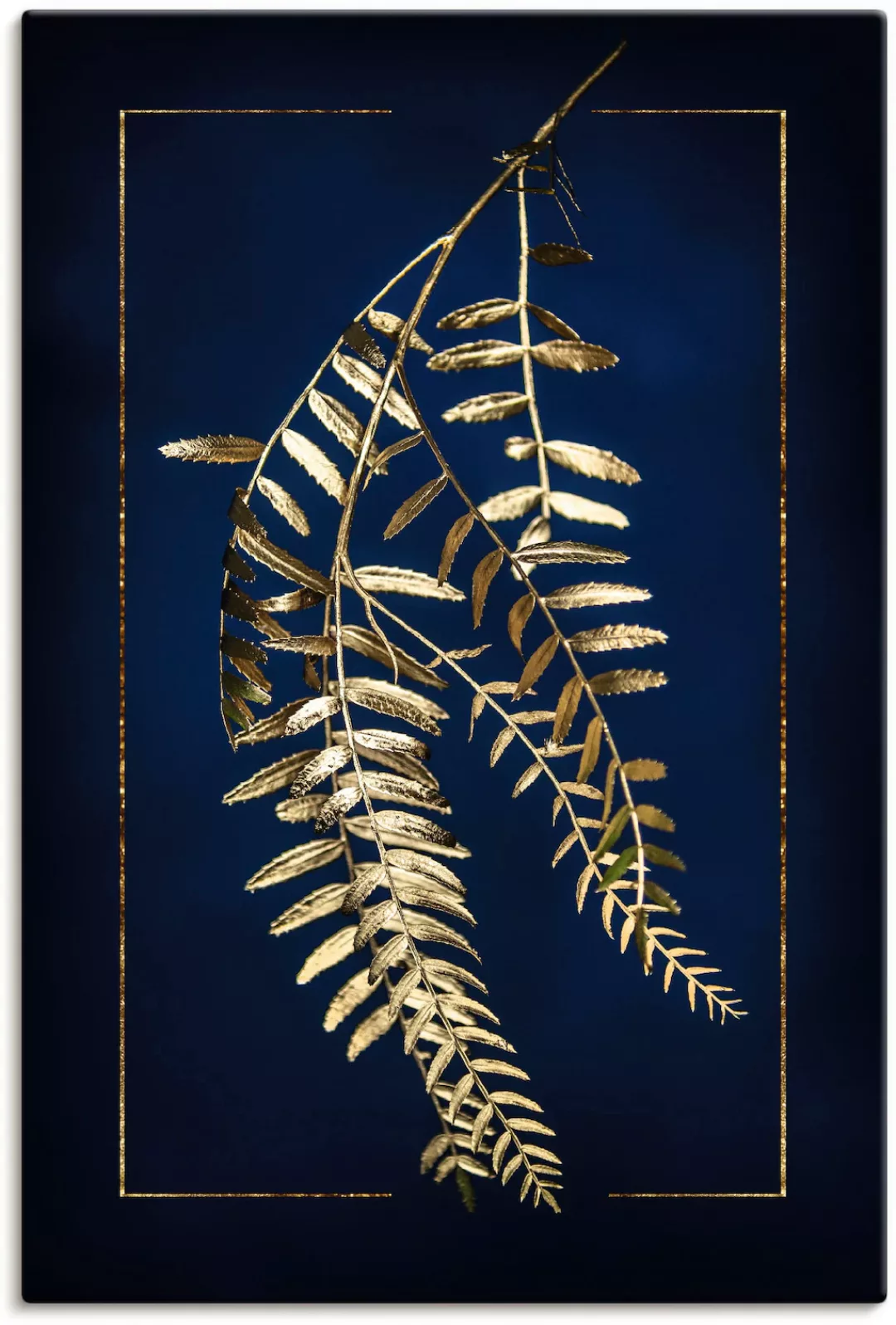 Artland Wandbild »Goldener Pfefferbaum«, Blätterbilder, (1 St.) günstig online kaufen
