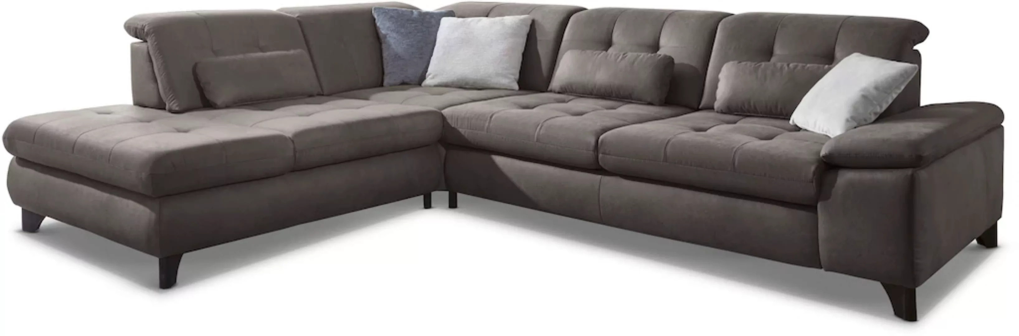 Die PlanBar Ecksofa "MP-IN18012 L-Form mit Federkern-Polsterung", wahlweise günstig online kaufen