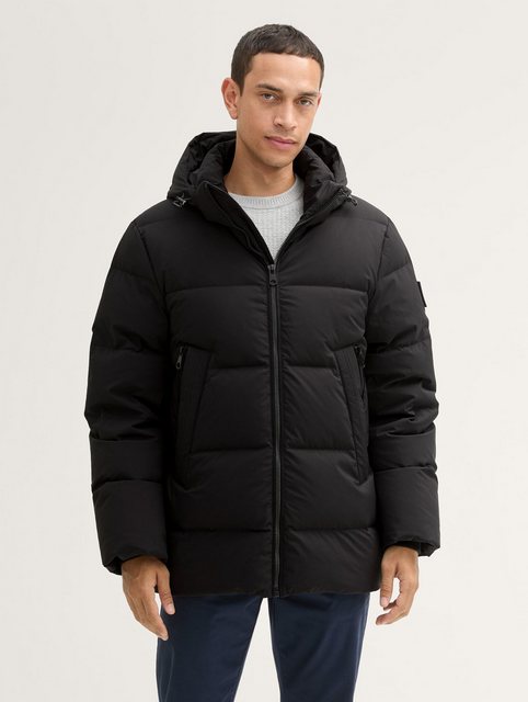 TOM TAILOR Winterjacke Pufferjacke mit abnehmbarer Kapuze mit Innentasche günstig online kaufen