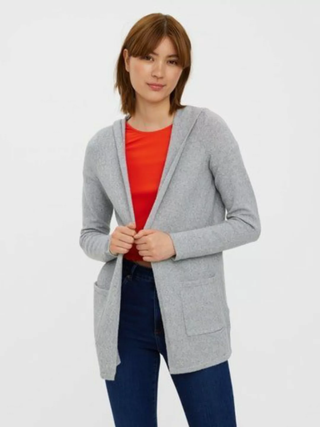 Vero Moda Cardigan "VMDOFFY OPEN HOOD" günstig online kaufen