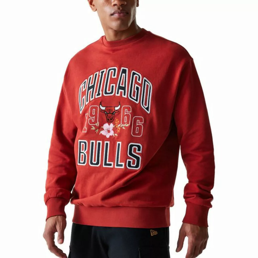 New Era Rundhalspullover Oversize NBA FLORAL Chicago Bulls günstig online kaufen