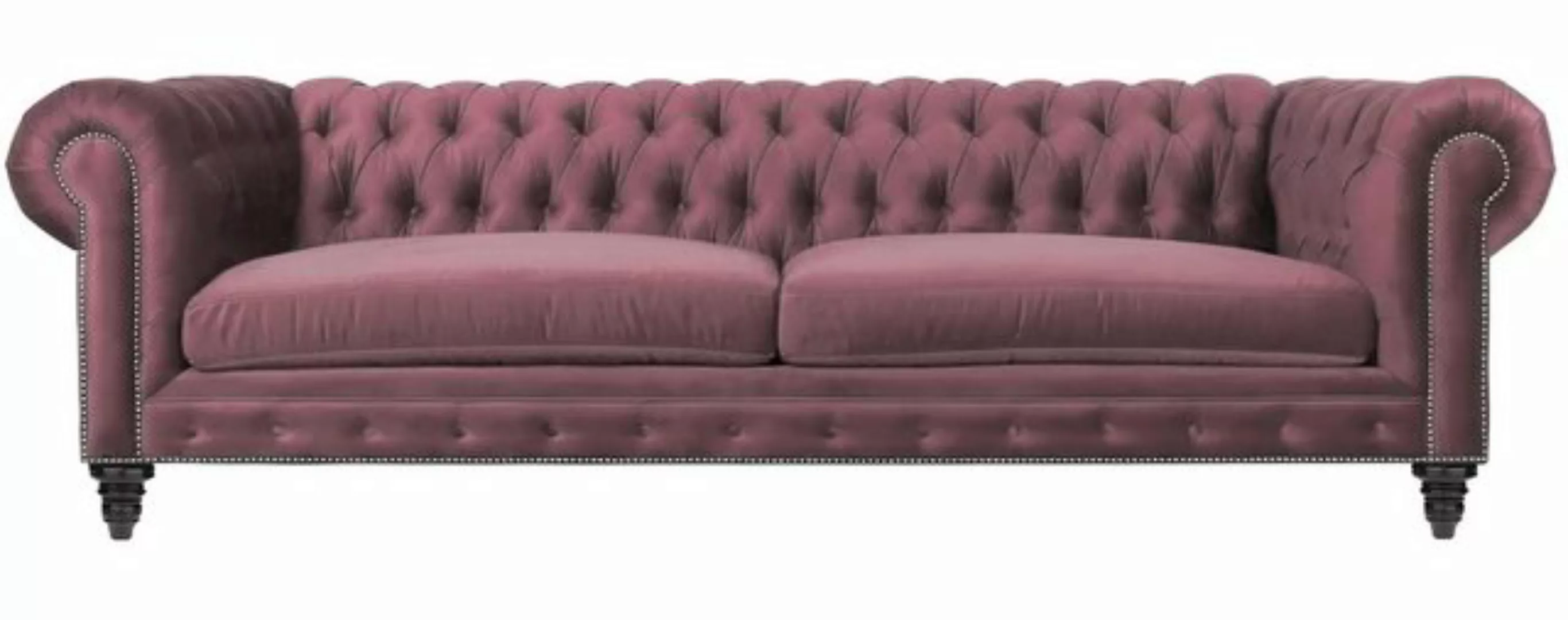 Xlmoebel 3-Sitzer Moderne Dreisitzer Rosa Stoff-Sofa für das Wohnzimmer von günstig online kaufen