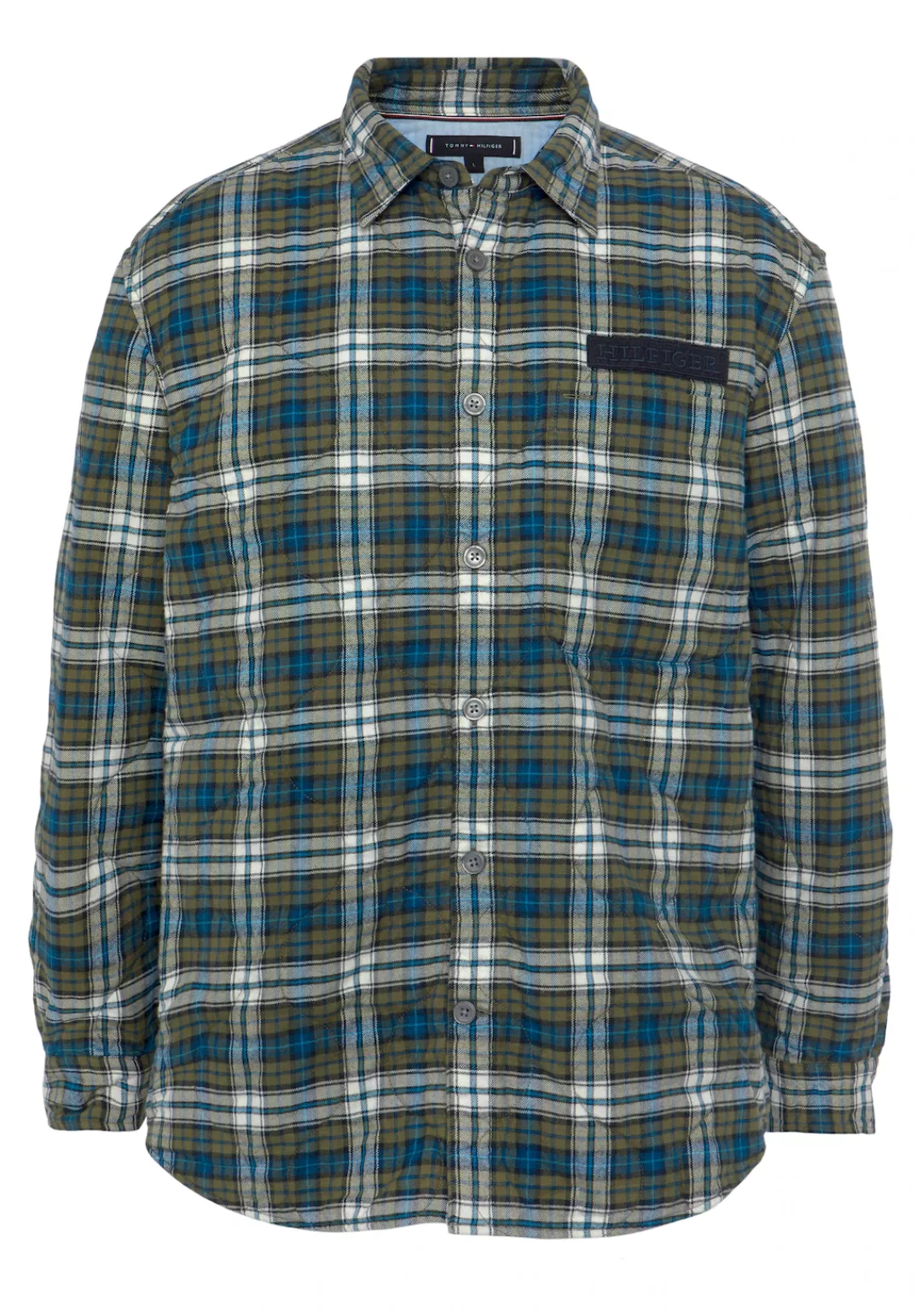 Tommy Hilfiger Outdoorhemd mit wärmender Polyesterfüllung günstig online kaufen