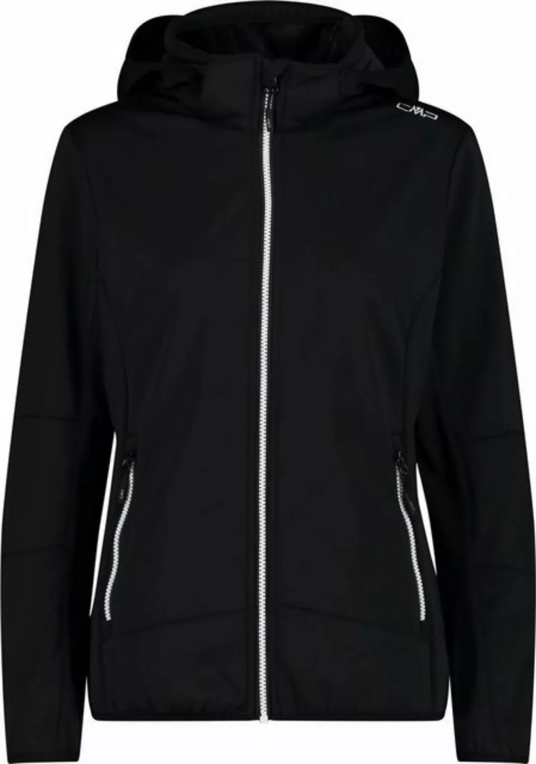 CMP Funktionsjacke WOMAN JACKET ZIP HOOD NERO günstig online kaufen