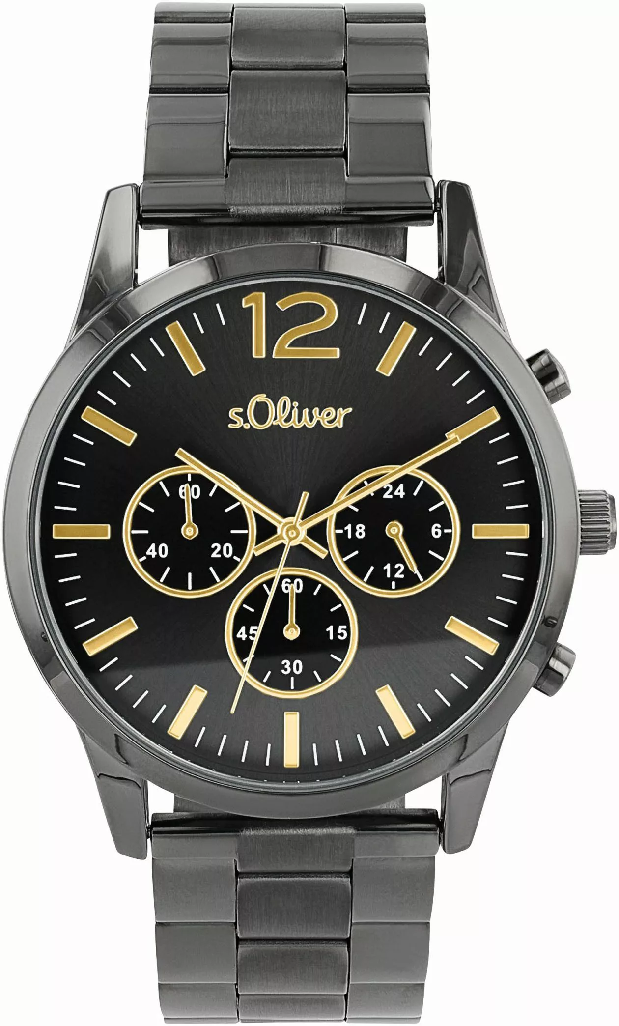 s.Oliver Chronograph 2038384, Armbanduhr, Quarzuhr, Herrenuhr, günstig online kaufen