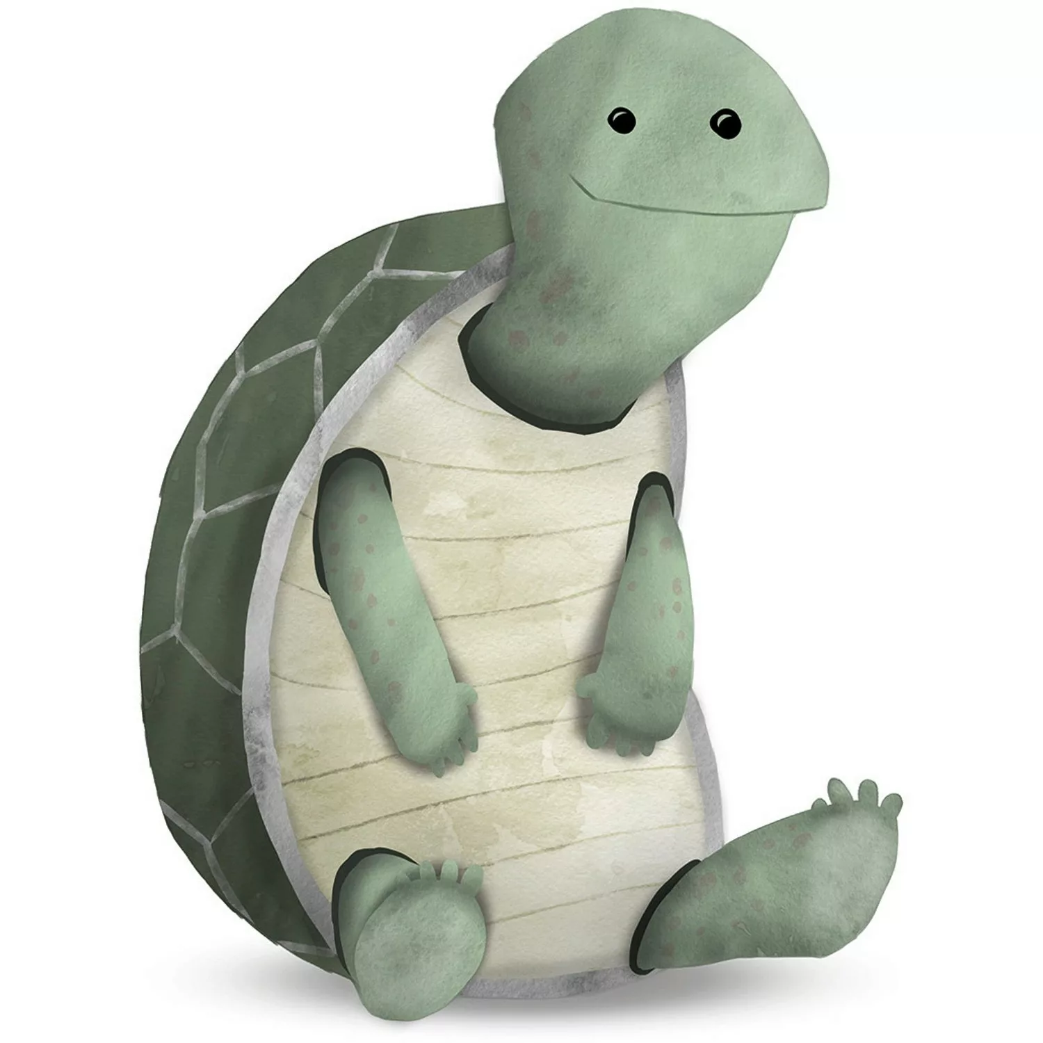 Komar Poster "Cute Animal Turtle", Schildkröten, (1 St.) günstig online kaufen