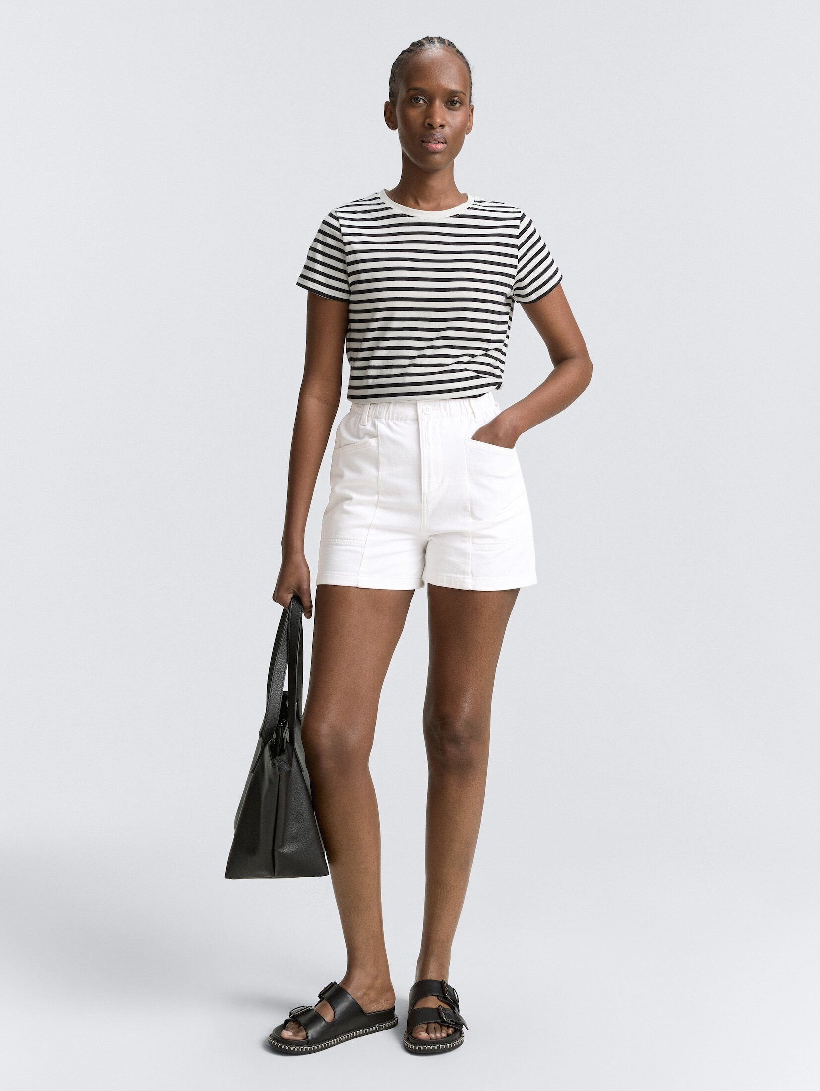 TOM TAILOR Denim Jeansshorts TTLINOU WIDE günstig online kaufen