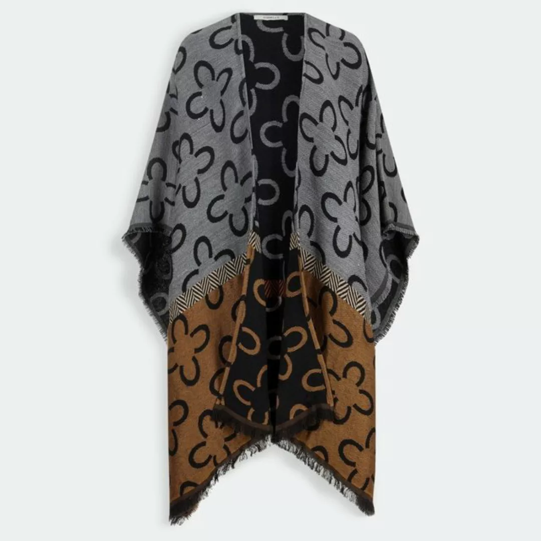 Codello Poncho Cozy Chic Cape mit Logo günstig online kaufen