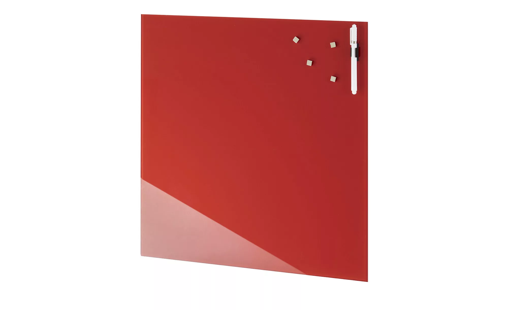Memoboard 50x50 cm  Rot - 50 cm - 50 cm - Sconto günstig online kaufen
