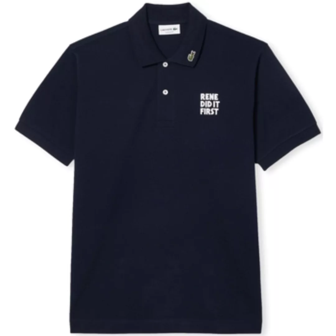 Lacoste  T-Shirts & Poloshirts Polo PH8017 - Blue Marine günstig online kaufen