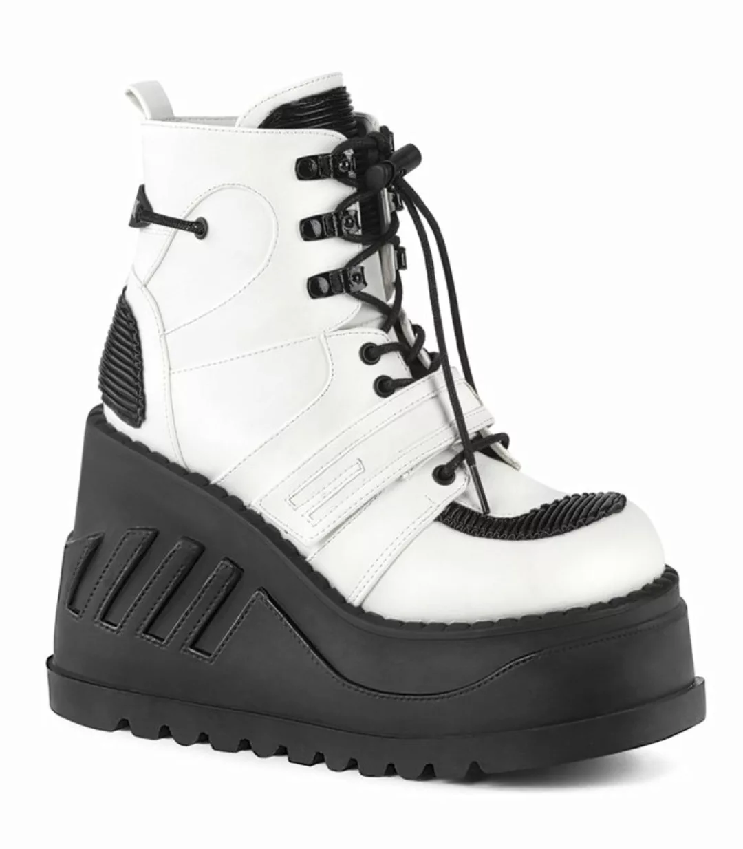 Plateau Sneaker STOMP-13 - Schwarz/Weiss (Schuhgröße: EUR 38) günstig online kaufen