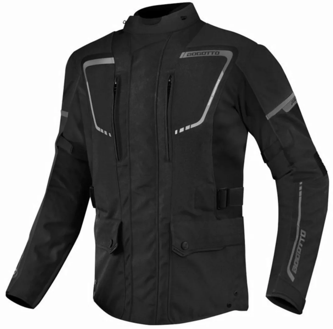 Bogotto Motorradjacke Azury 2in1 wasserdichte Motorrad Textiljacke günstig online kaufen