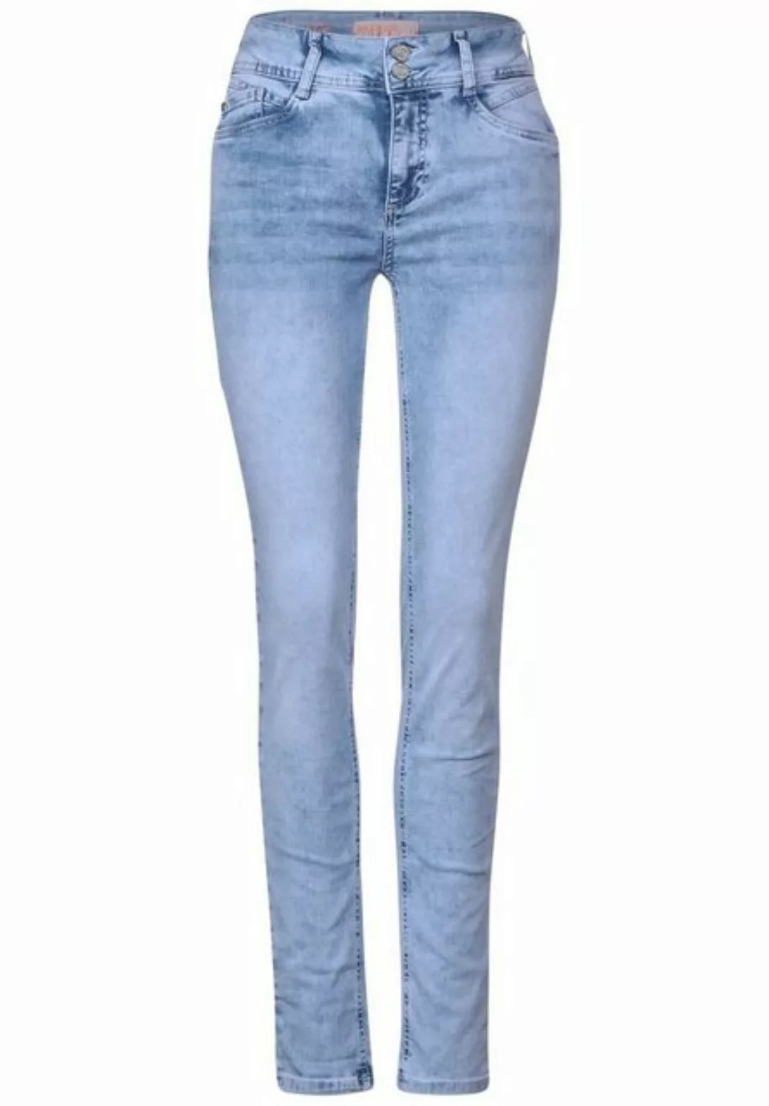 STREET ONE Regular-fit-Jeans Style QR Jane.mw.bleach günstig online kaufen