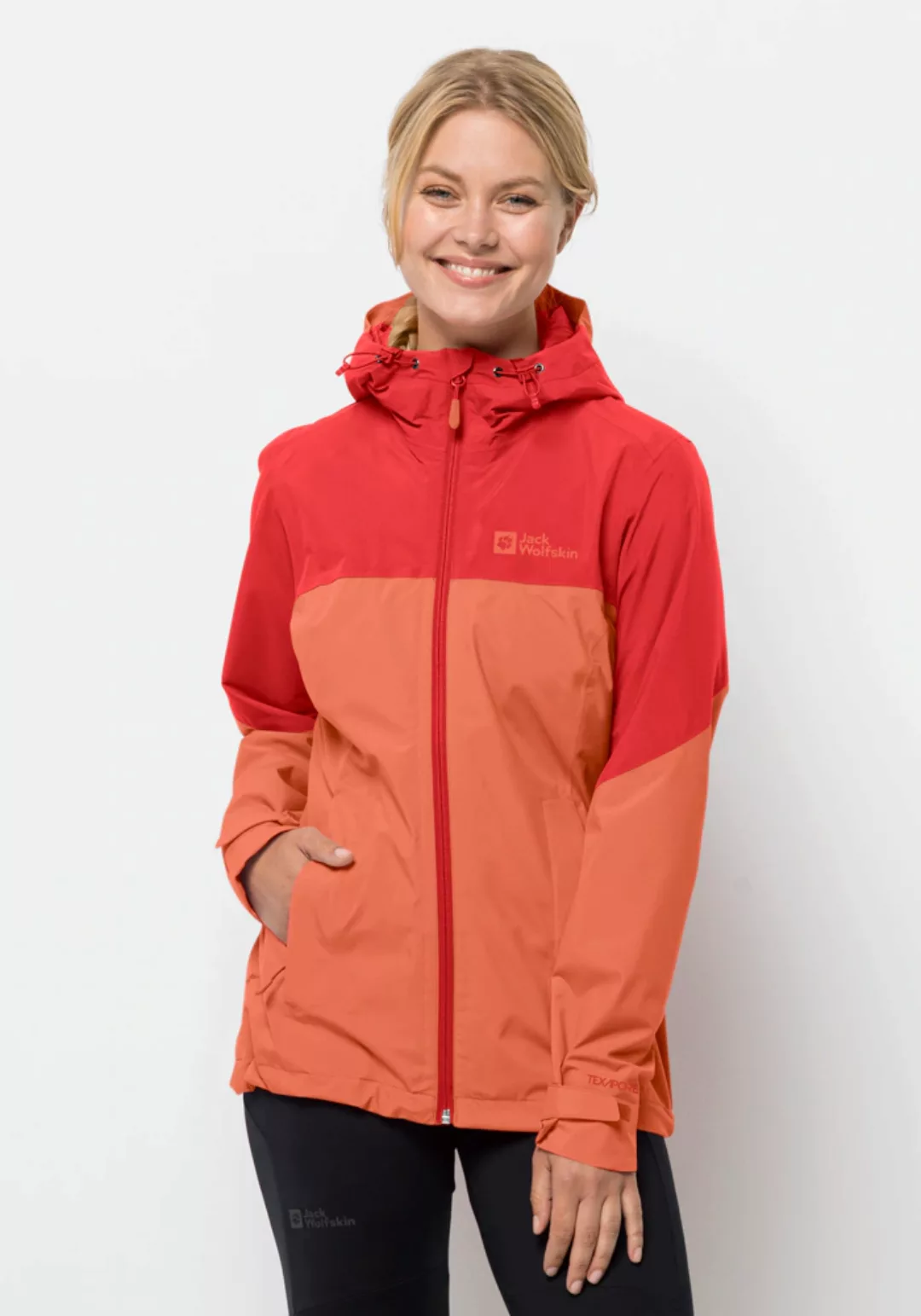 Jack Wolfskin Outdoorjacke "WEILTAL 2L JKT W", mit Kapuze günstig online kaufen