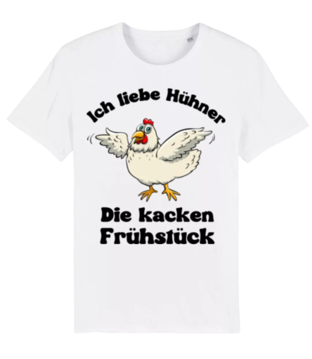 Hühner kacken Frühstück · Männer Bio T-Shirt Stanley Stella 2.0 günstig online kaufen