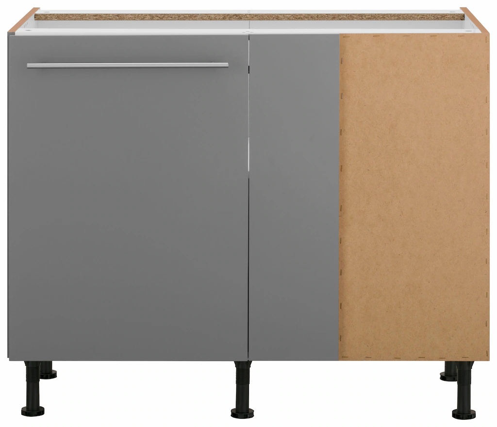 OPTIFIT Eckunterschrank "Bern", 100 cm breit, mit 1 Tür mit höhenverstellba günstig online kaufen