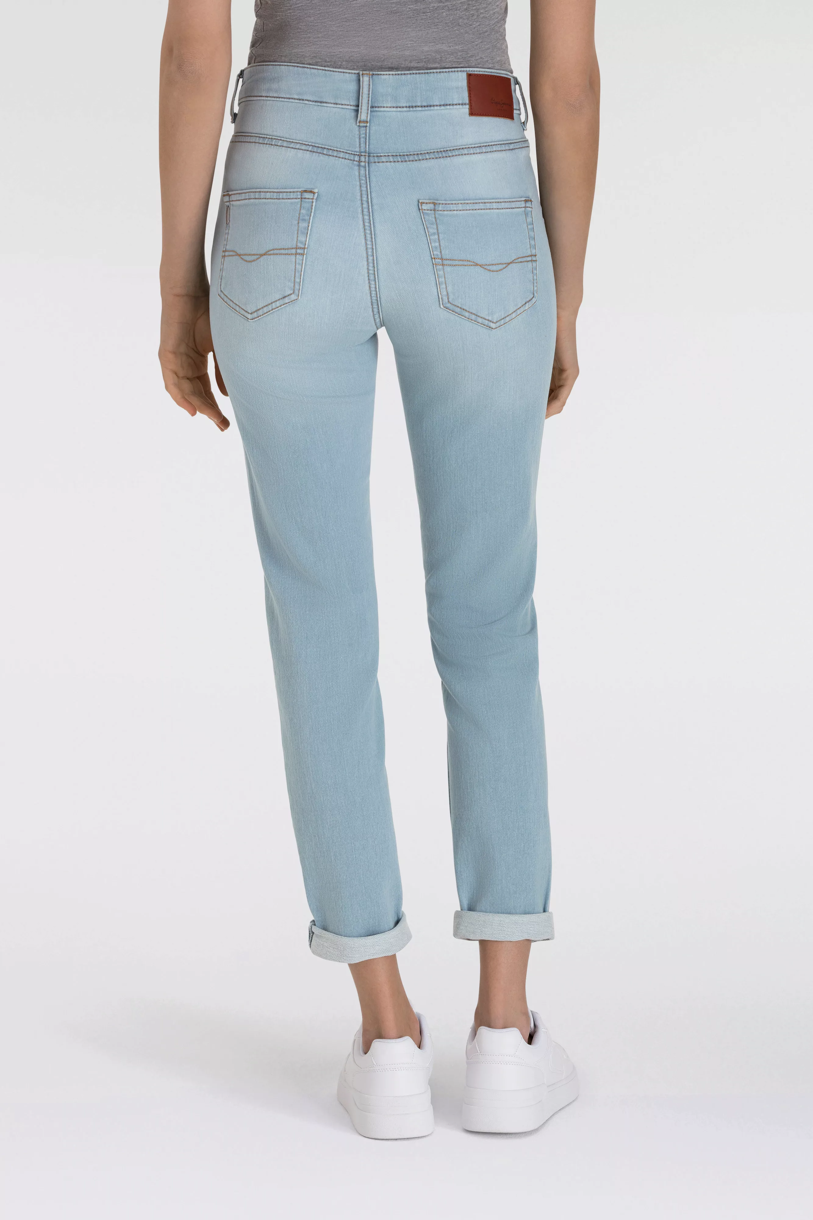 Pepe Jeans 5-Pocket-Jeans "CAREY TAPERED GYMDIGO MW" günstig online kaufen