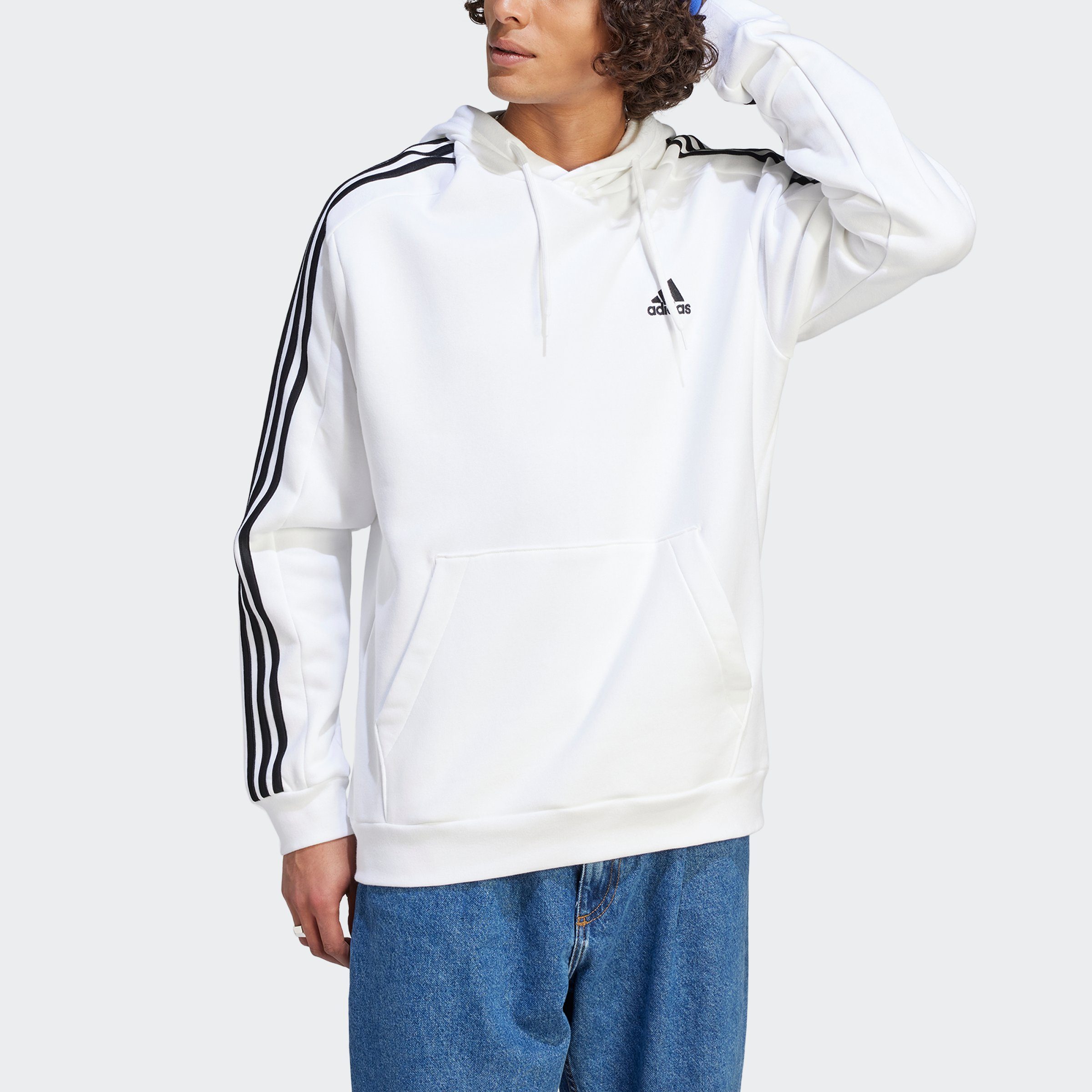 adidas Sportswear Kapuzensweatshirt "ESSENTIALS 3STREIFEN HOODIE" günstig online kaufen