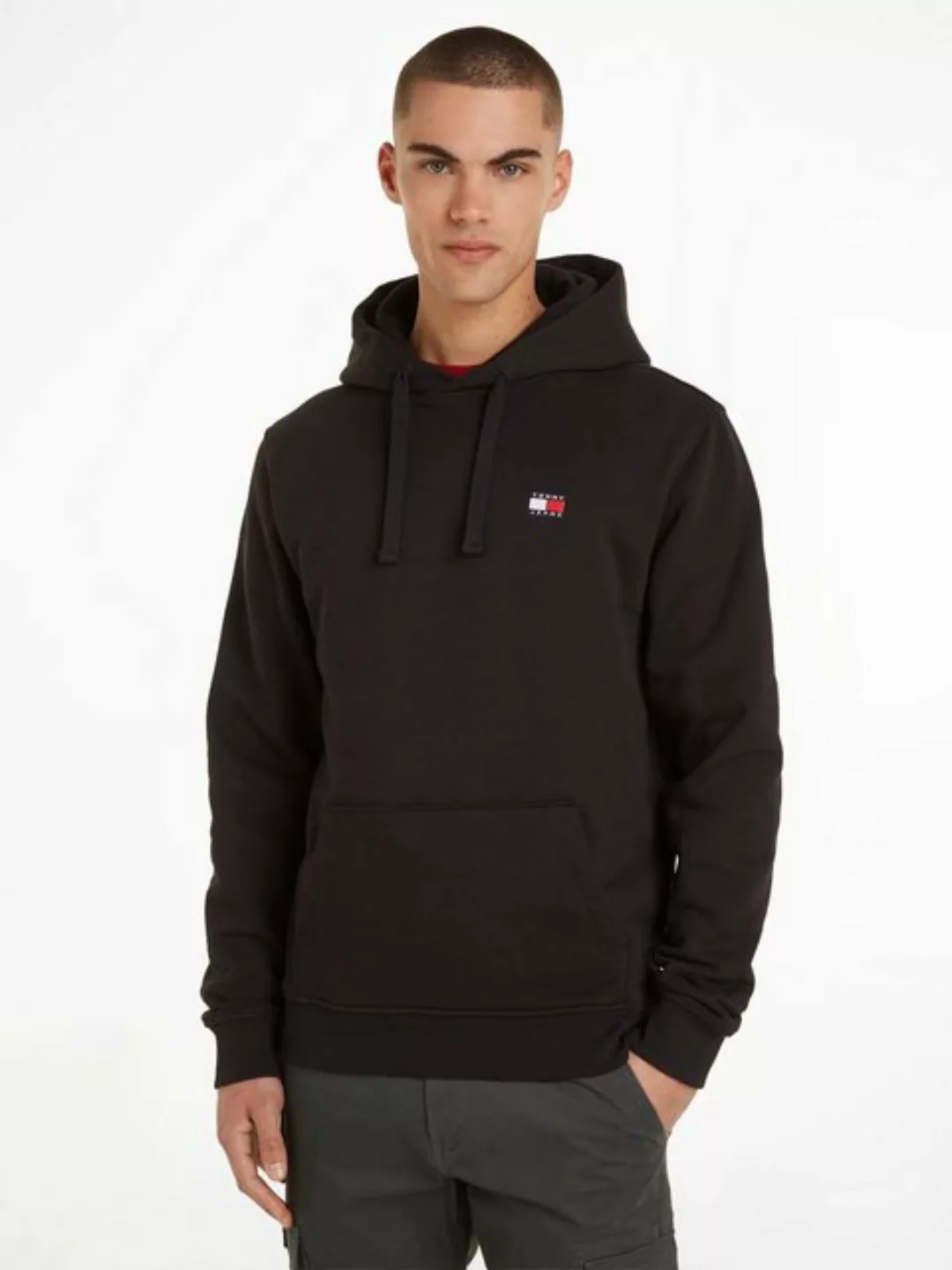 Tommy Jeans Plus Kapuzensweatshirt TJM REG BADGE HOODIE EXT mit wärmend wei günstig online kaufen