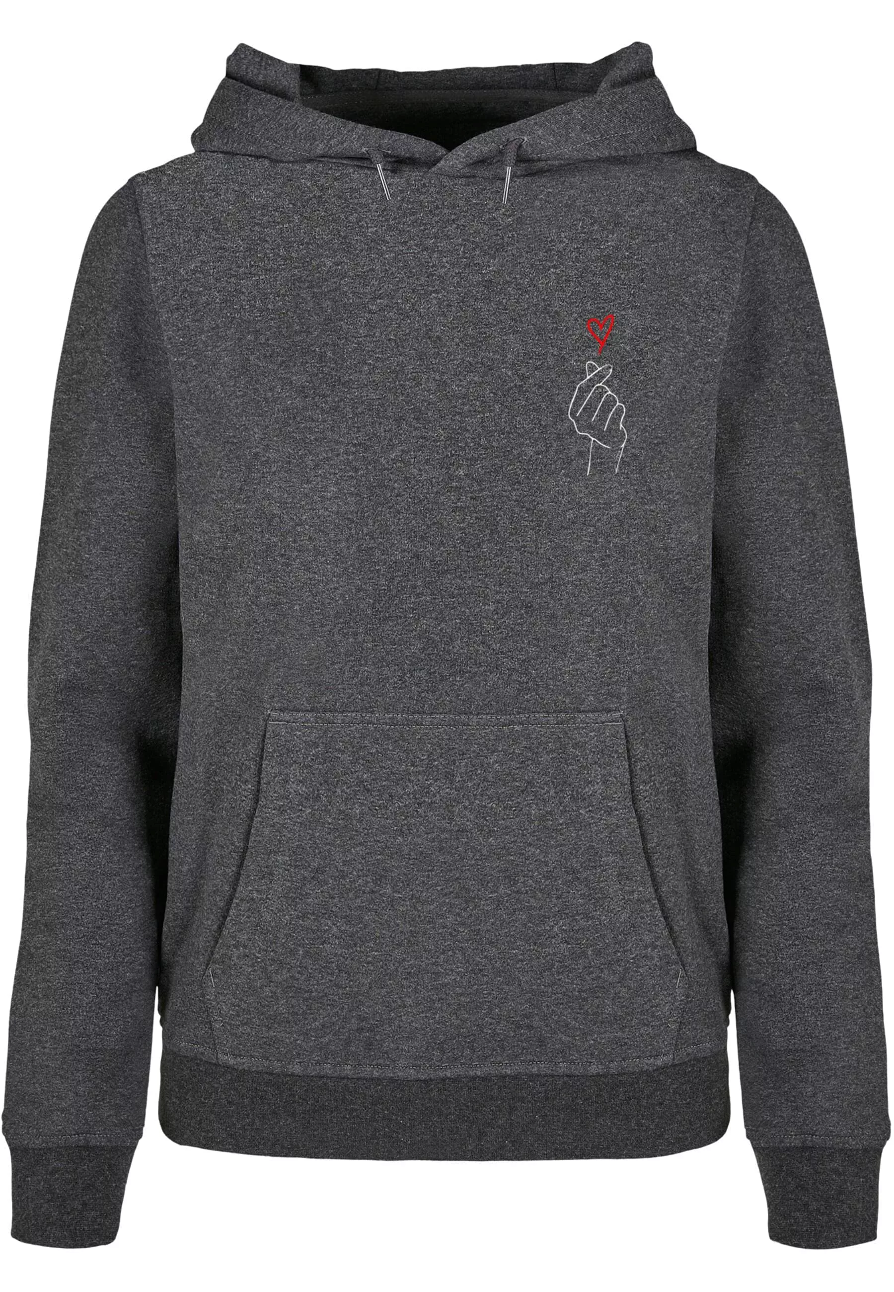 Merchcode Kapuzenpullover "Merchcode Damen Ladies K Heart Basic Hoody", (1 günstig online kaufen