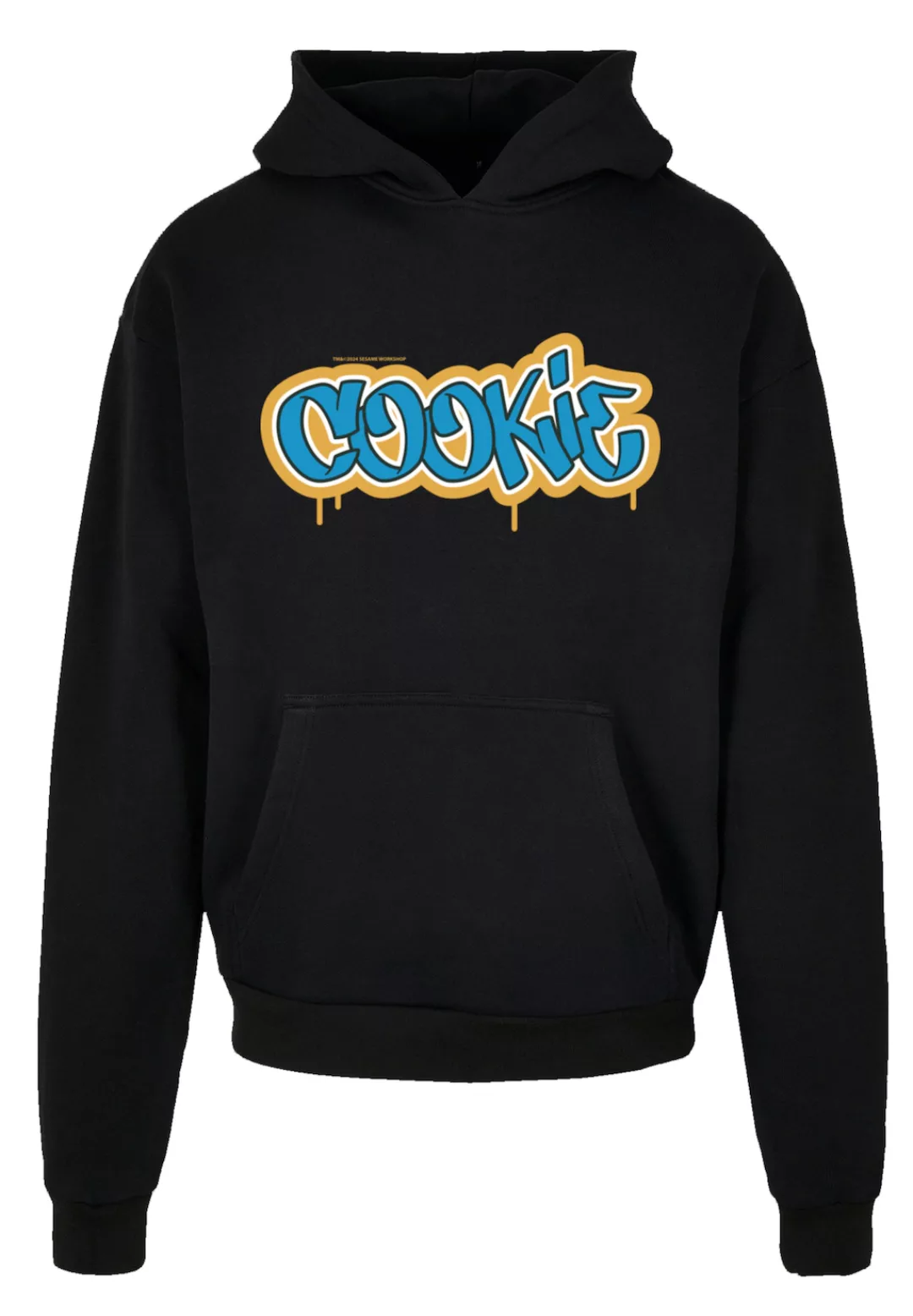 F4NT4STIC Kapuzenpullover "Sesamstraße Cookie Graffiti Tag", Premium Qualit günstig online kaufen