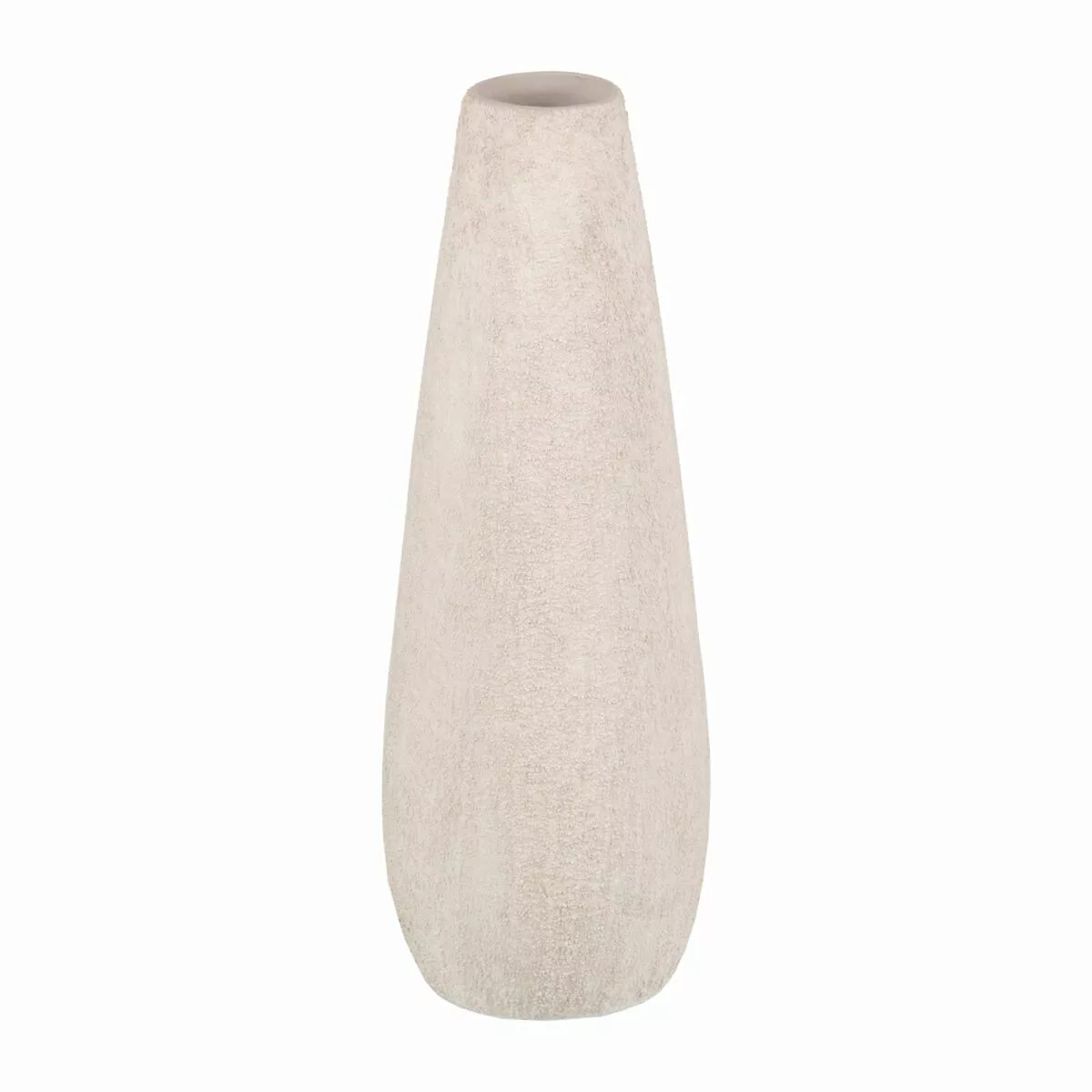 Vase Aus Keramik Creme 10 X 10 X 30 Cm günstig online kaufen