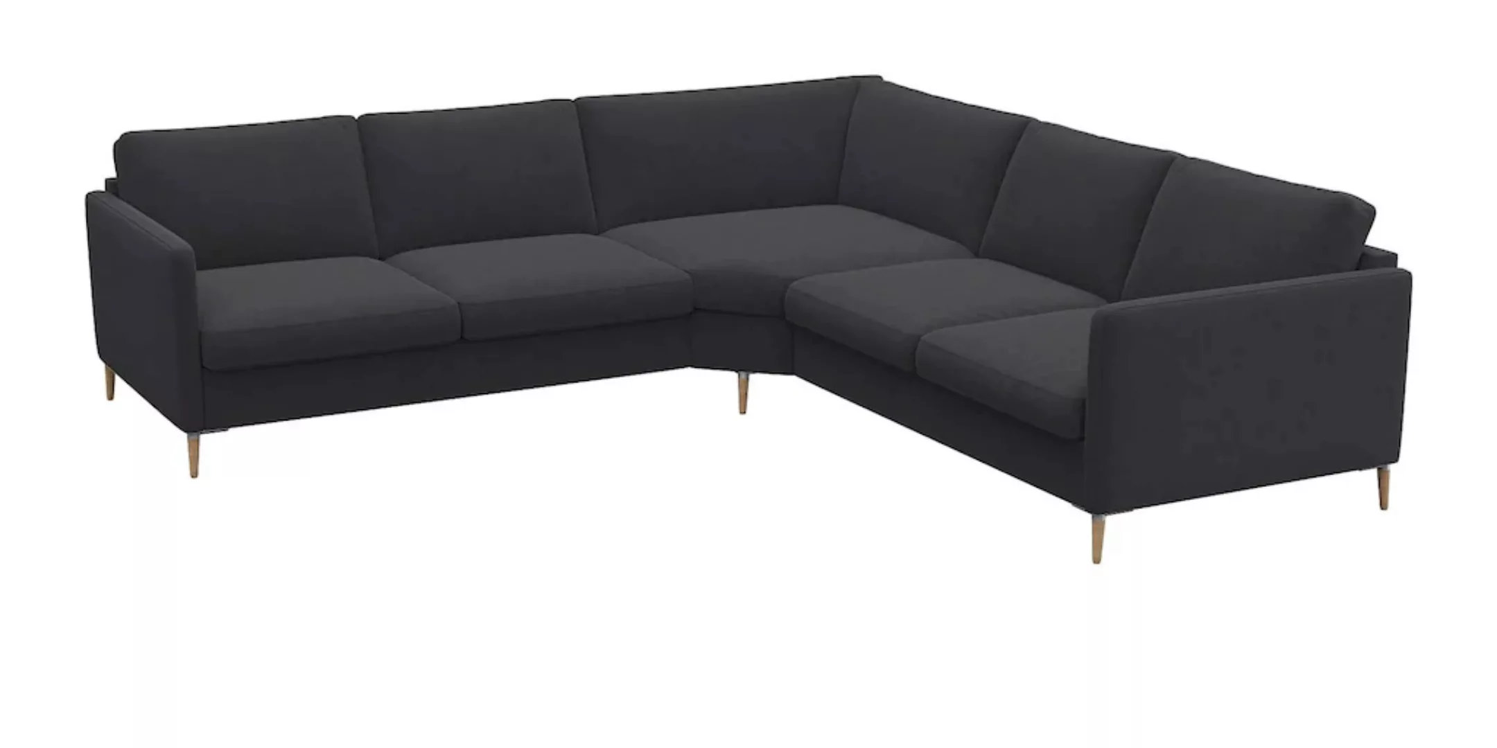 FLEXLUX Ecksofa "Fiore, gleichschenklig, bequem durch hochwertigem Sitzaufb günstig online kaufen