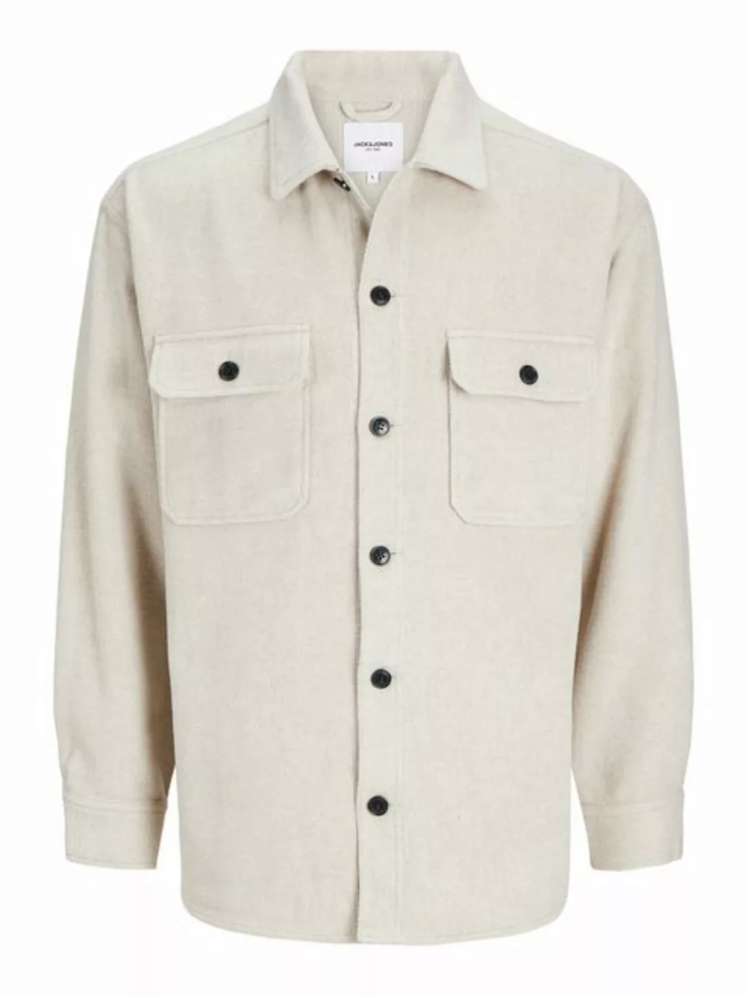 Jack & Jones Langarmhemd JJEBRADLEY OLLIE OVERSHIRT LS NOOS mit Brusttasche günstig online kaufen