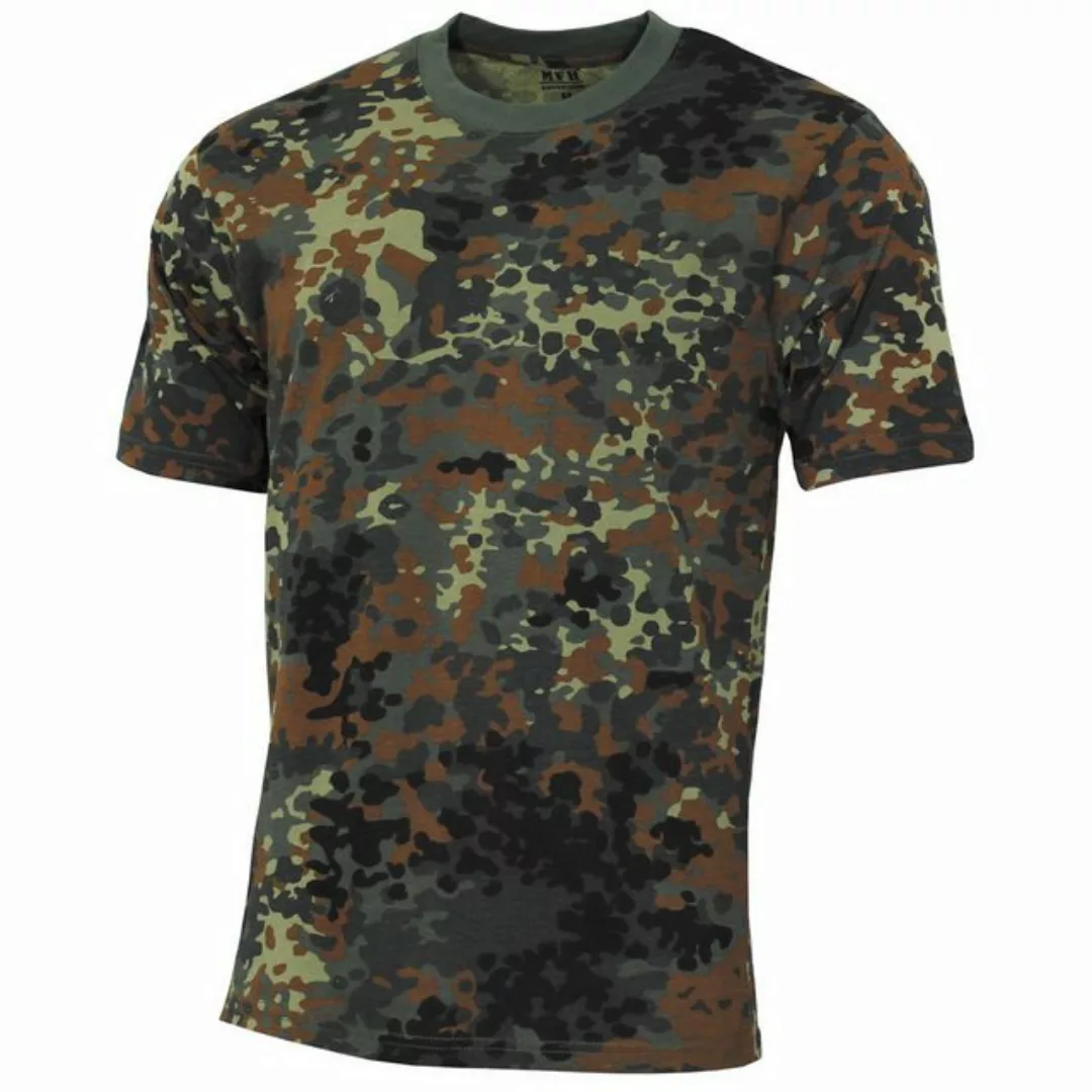 MFH T-Shirt MFH US T-Shirt, "Streetstyle", 140-145 g/m², flecktarn günstig online kaufen