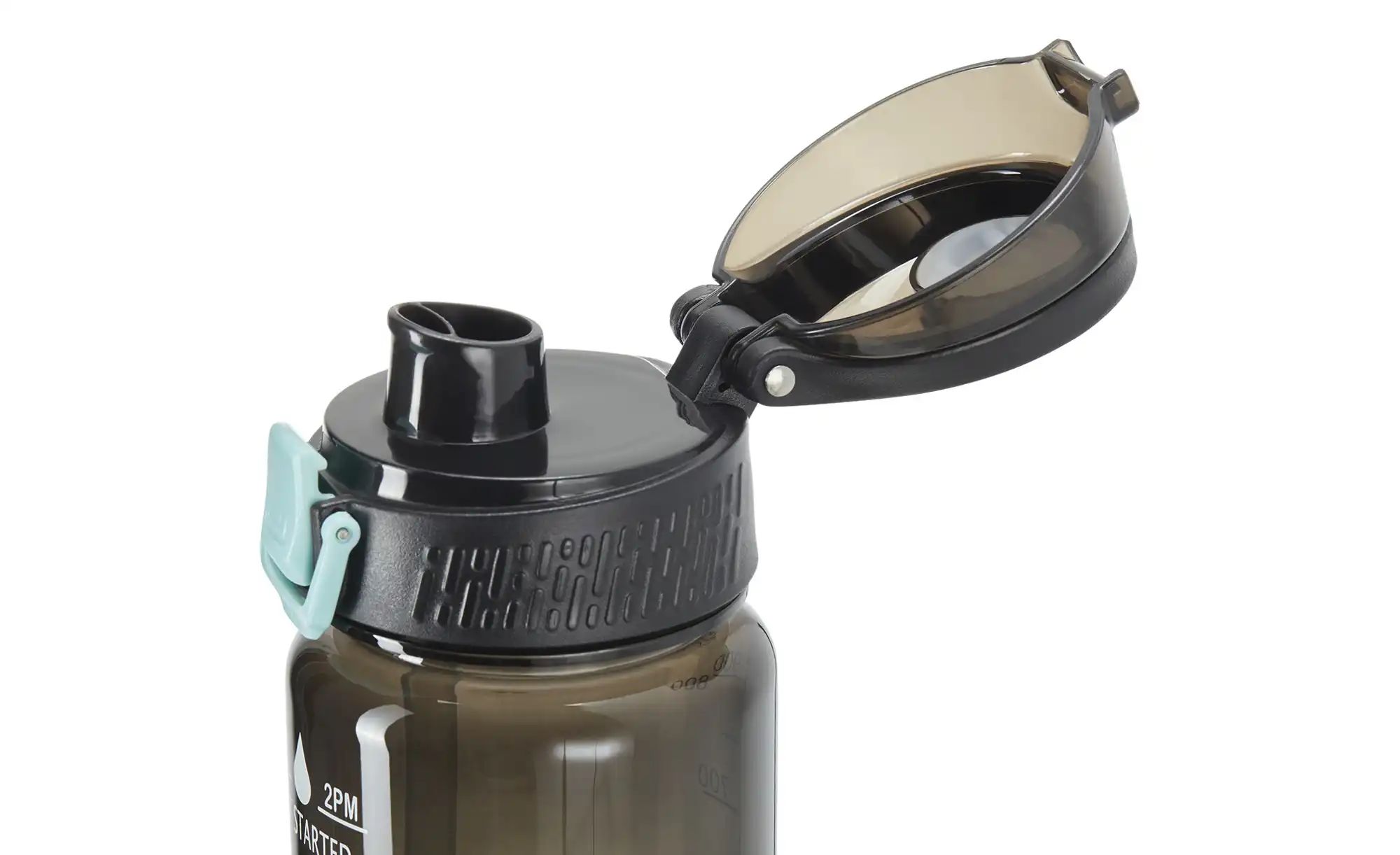 KHG Trinkflasche   ¦ schwarz ¦ Kunststoff ¦ Maße (cm): B: 7 H: 7 T: 25.0 Gl günstig online kaufen
