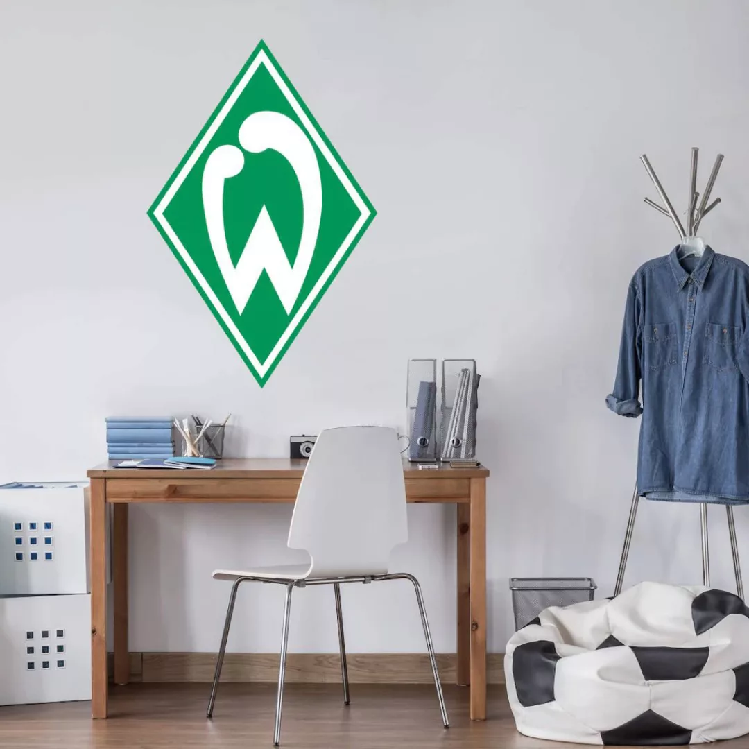 Wall-Art Wandtattoo "Fußball Werder Bremen Logo", (Set, 1 St.) günstig online kaufen