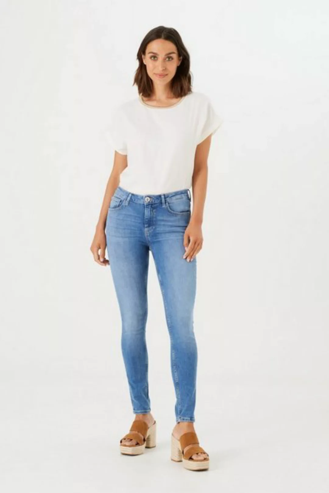 Garcia High-waist-Jeans "Celia superslim" günstig online kaufen