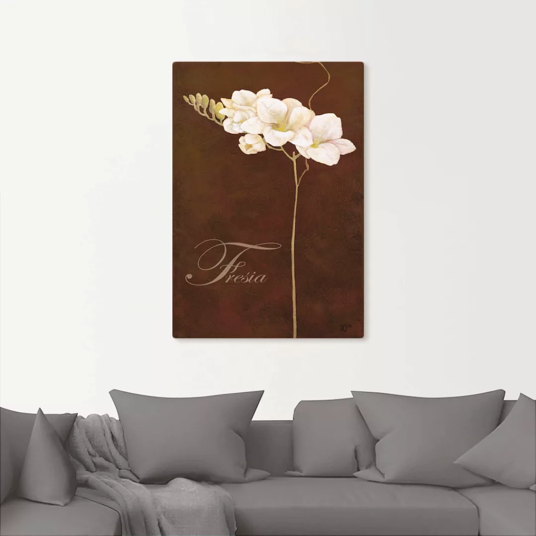 Artland Wandbild »Freesie«, Blumen, (1 St.), als Leinwandbild in verschied. günstig online kaufen