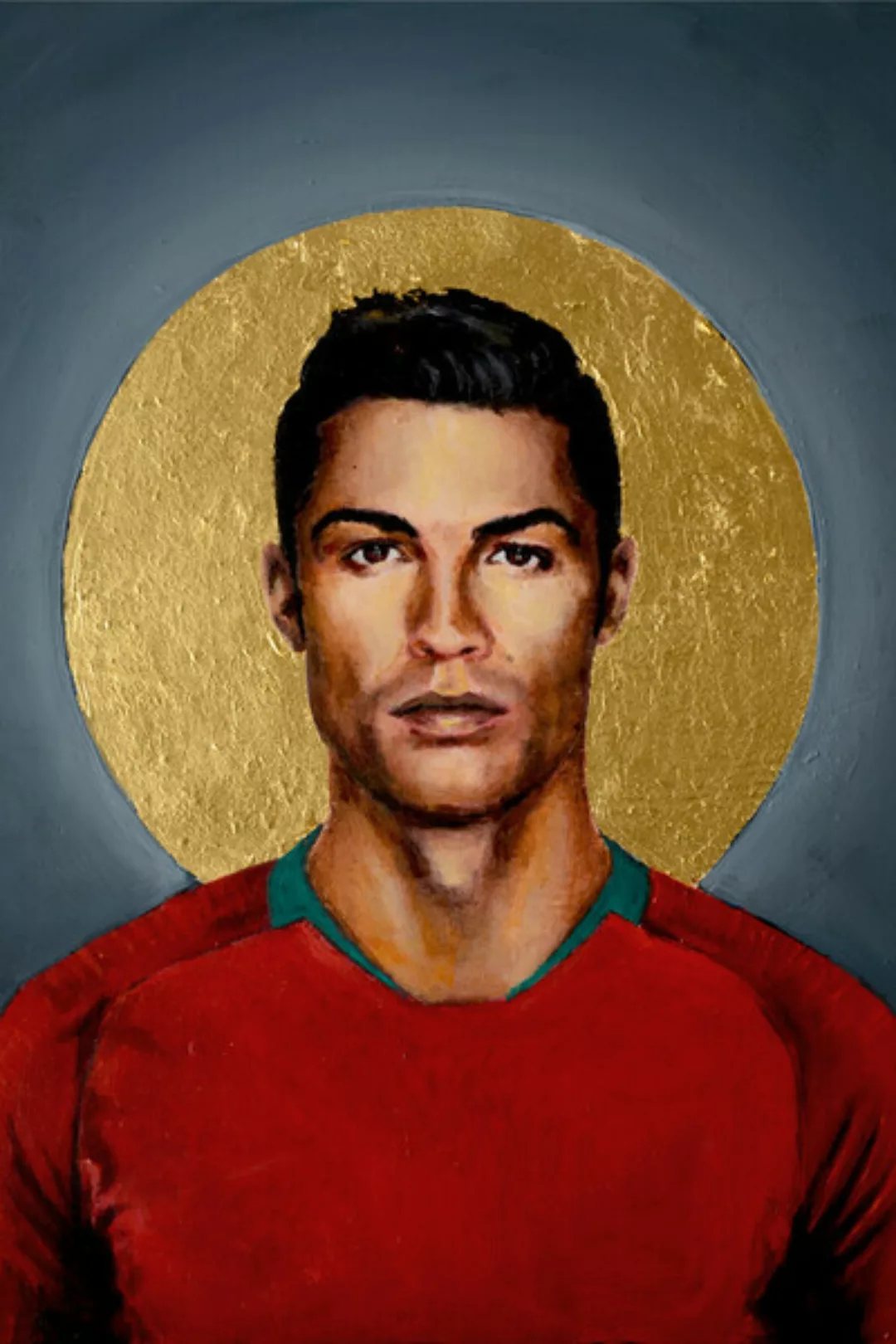Poster / Leinwandbild - Christiano Ronaldo günstig online kaufen