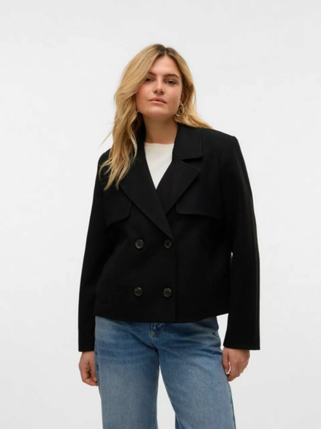 Vero Moda Kurzjacke "VMFORTUNESHEILA SHORT JACKET GA BOO", ohne Kapuze günstig online kaufen