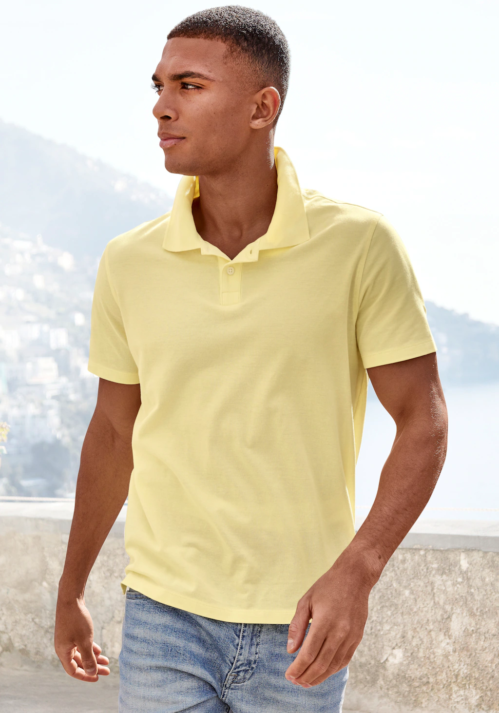 Beachtime Poloshirt Kurzarm, Shirt mit Polokragen, Baumwoll-Piquè günstig online kaufen