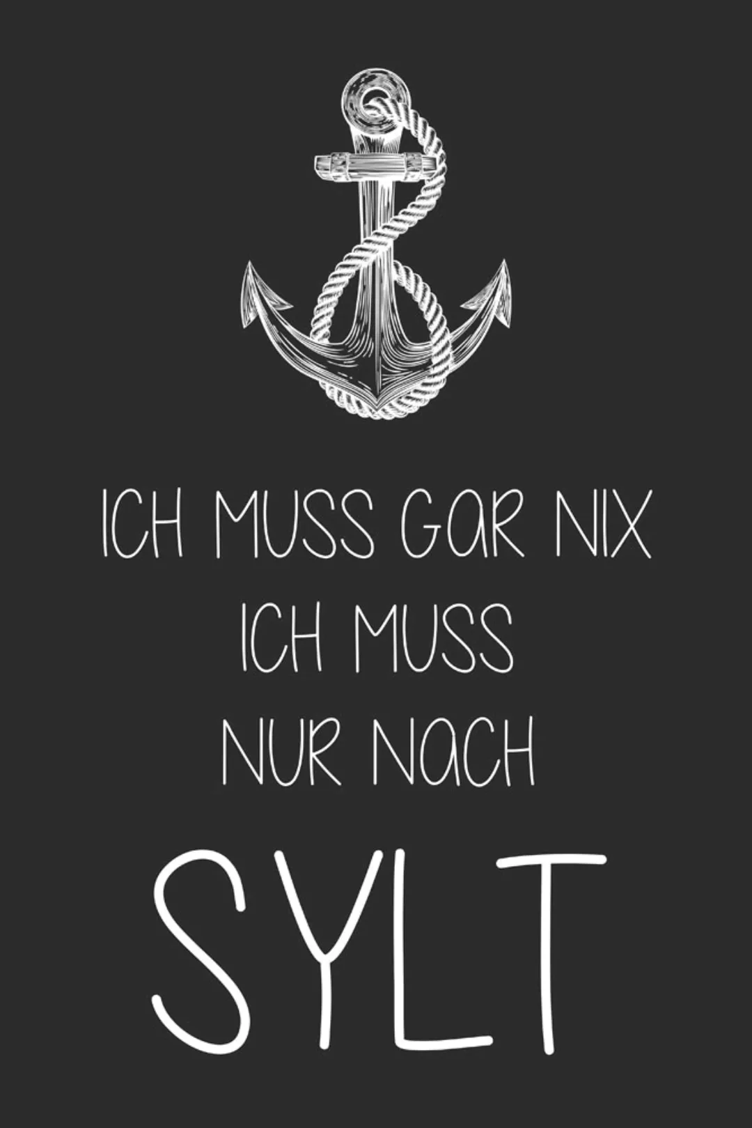 queence Metallbild "Ich muss nur nach Sylt", Sprüche, (1 St.) günstig online kaufen