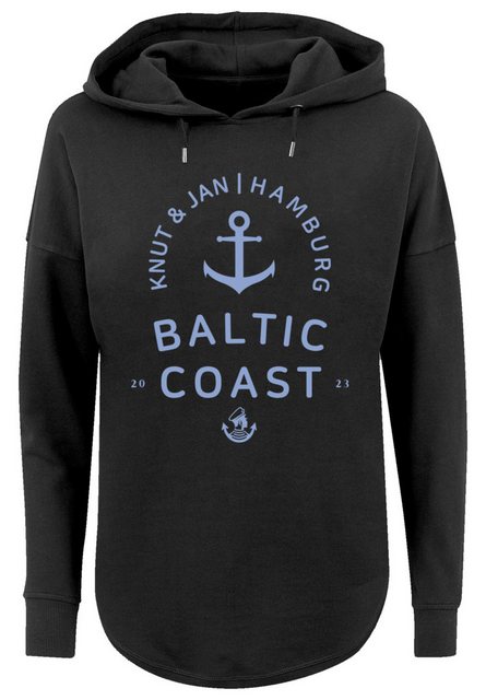 F4NT4STIC Kapuzenpullover "Ostsee Logo Knut & Jan Hamburg", Print günstig online kaufen