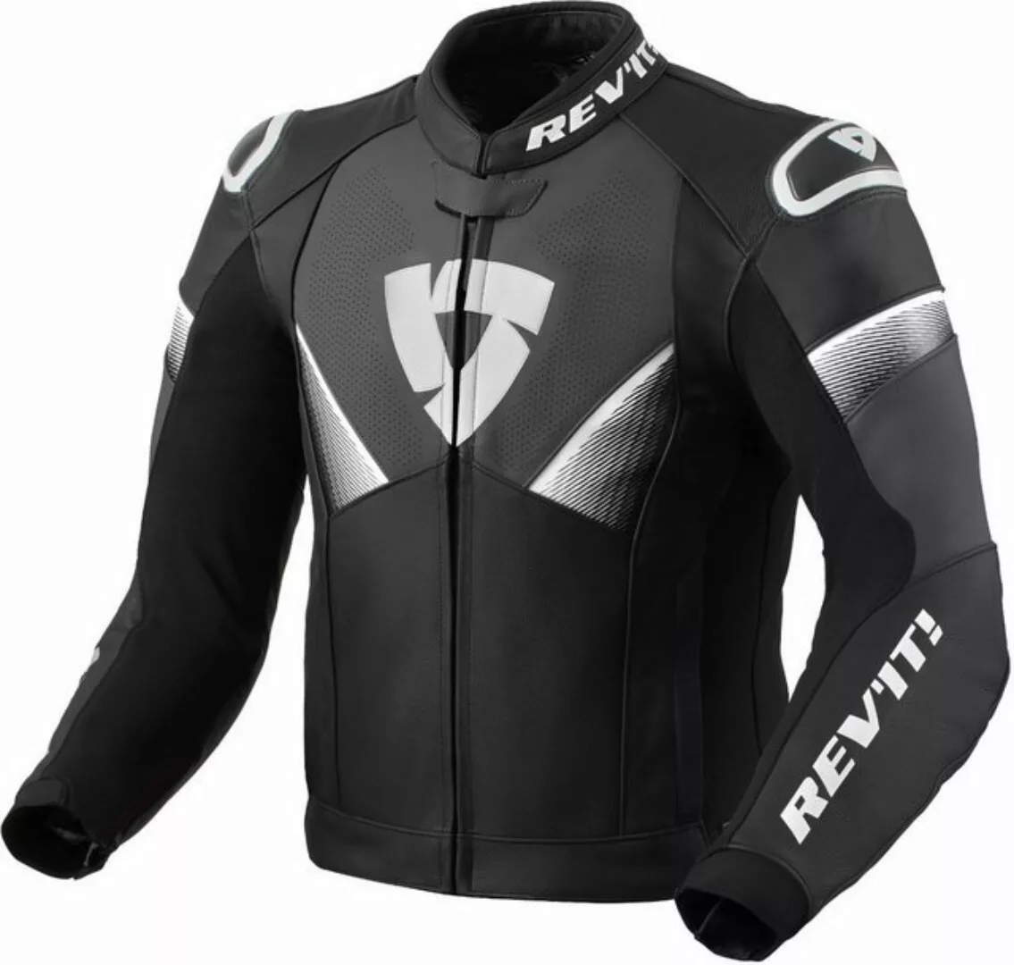 Revit Motorradjacke Argon 2 perforierte Motorrad Lederjacke günstig online kaufen