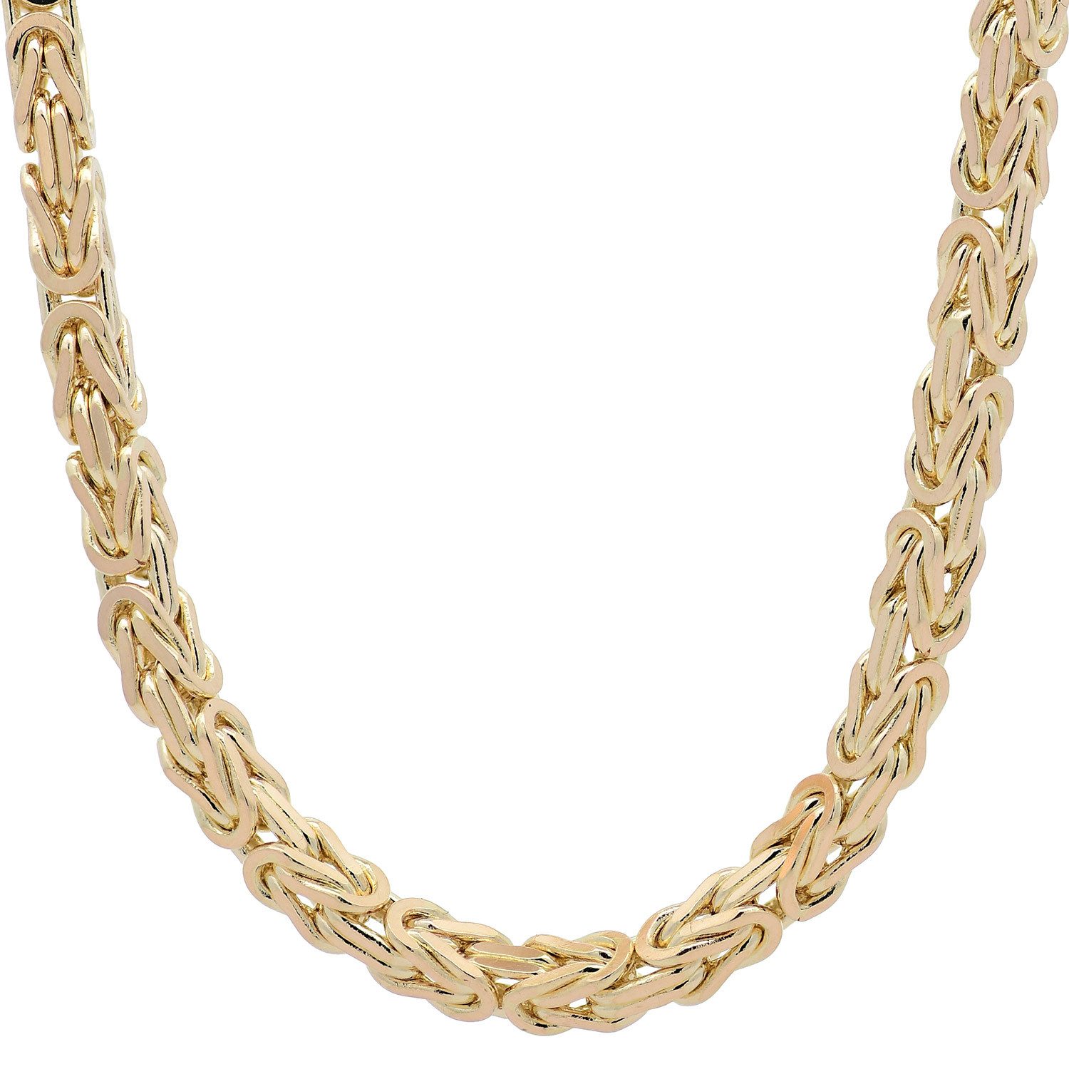 HOPLO Goldkette Goldkette Königskette Länge 21cm günstig online kaufen