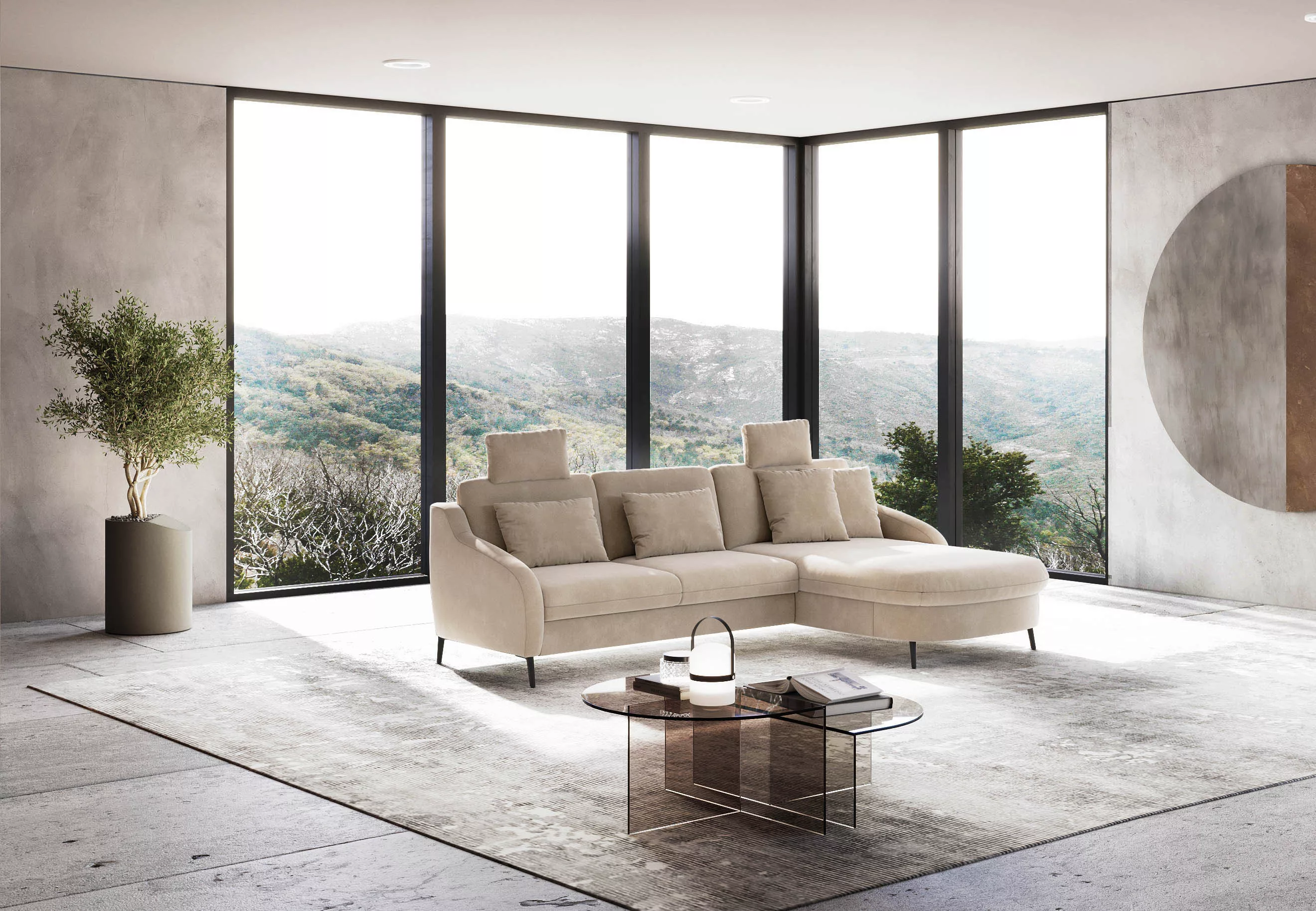 sit&more Ecksofa »Soul L-Form«, wahlweise mit Bettfunktion und Bettkasten o günstig online kaufen
