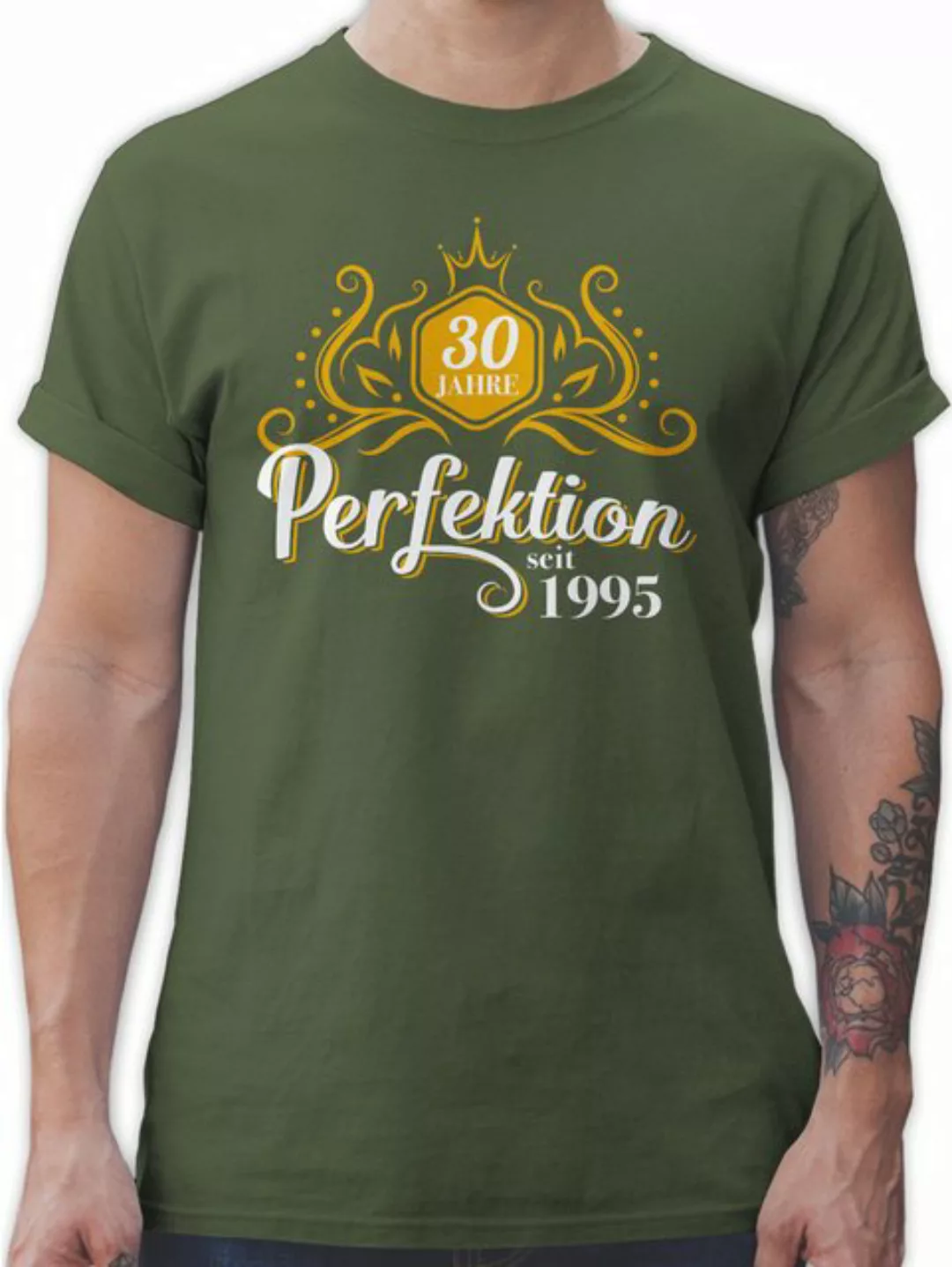 Shirtracer T-Shirt Dreißig Jahre Perfektion 1994 30. Geburtstag günstig online kaufen