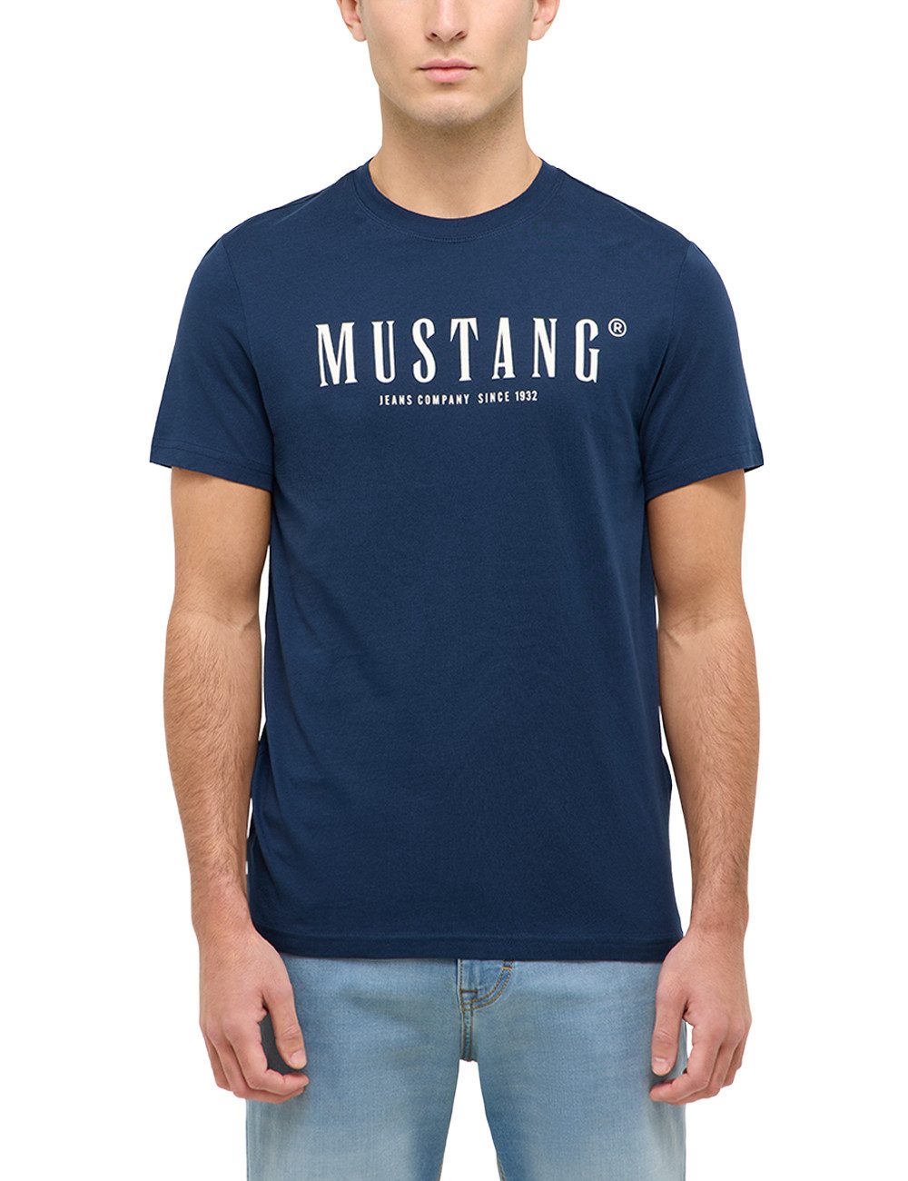 MUSTANG Kurzarmshirt "Herren Style Austin" günstig online kaufen