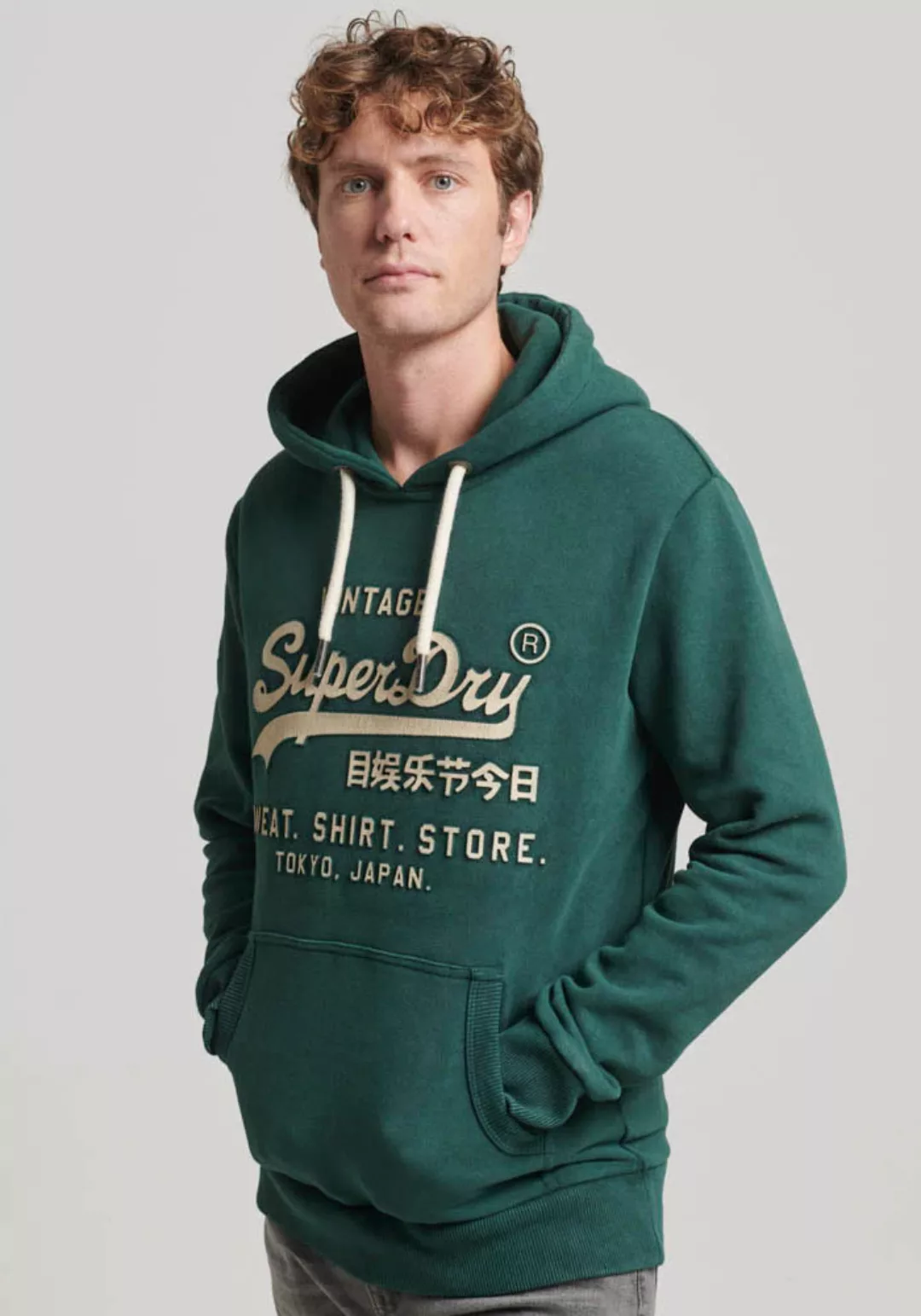 Superdry Kapuzensweatshirt "EMBOSSED VL HOODIE" günstig online kaufen