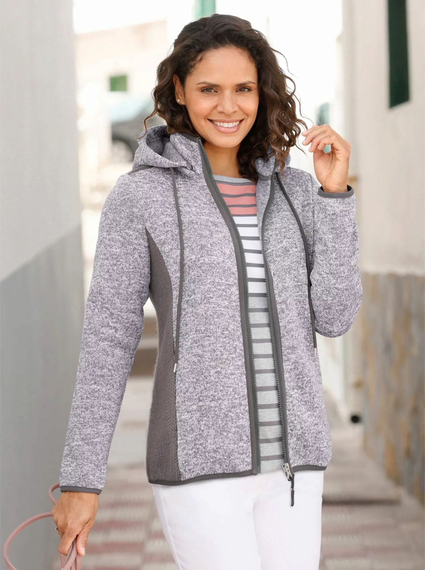 Casual Looks Fleecejacke günstig online kaufen