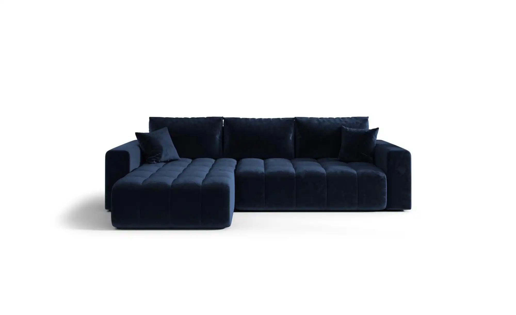 Ecksofa  Milo ¦ blau ¦ Maße (cm): B: 280 H: 85 Polstermöbel > Sofas > Eckso günstig online kaufen